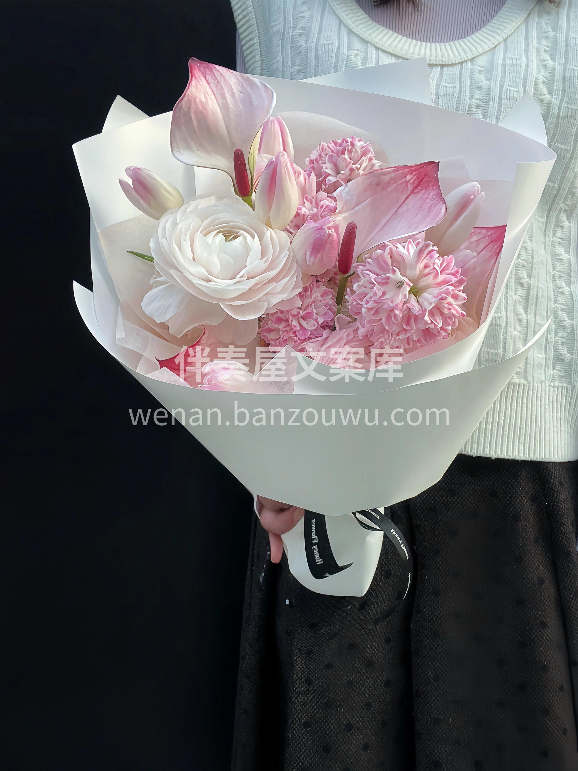 风信子小花束来咯😉 风信子是春天👼的信使 感受春天万物复苏的 配图3