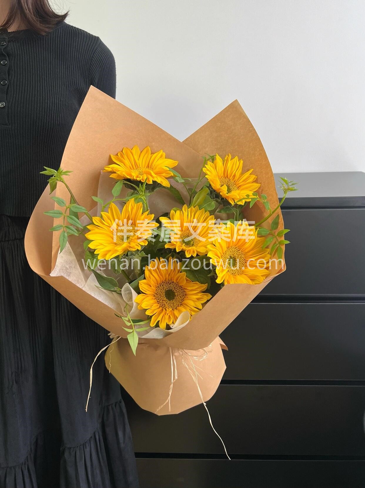 清新脱俗的绿心向日葵🌻 像小家碧玉🌼 也如谦谦君子☘ 温润如 配图2