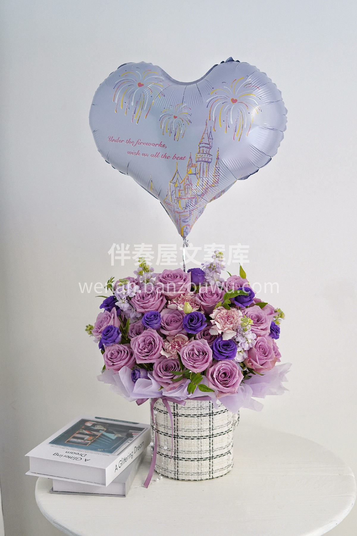紫霞仙子抱抱桶💜 这世界细细碎碎 而你是我的精神花园🌸 配图1