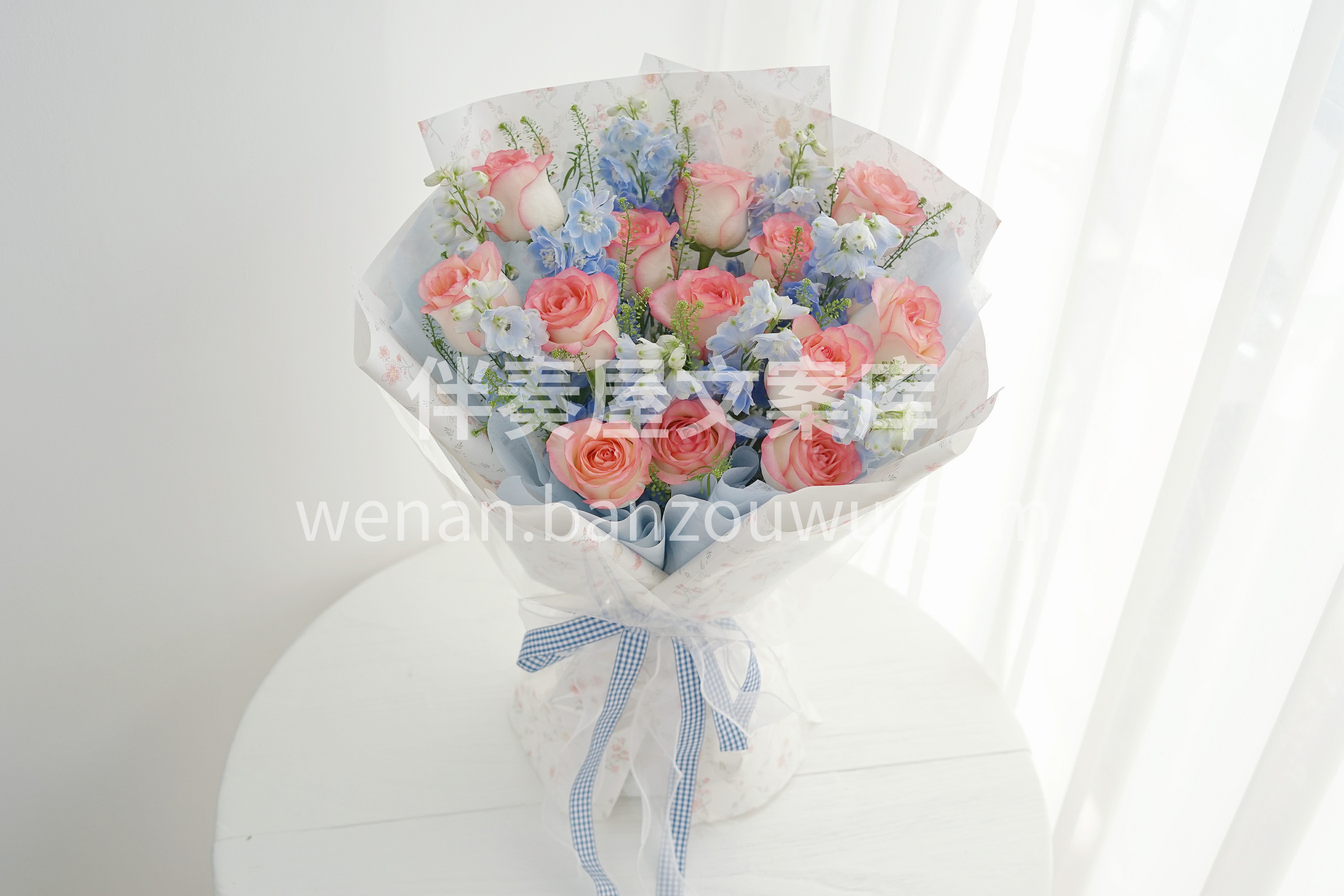 粉色和蓝色真的超绝适配感啊🌸 一眼心动💗 配图2