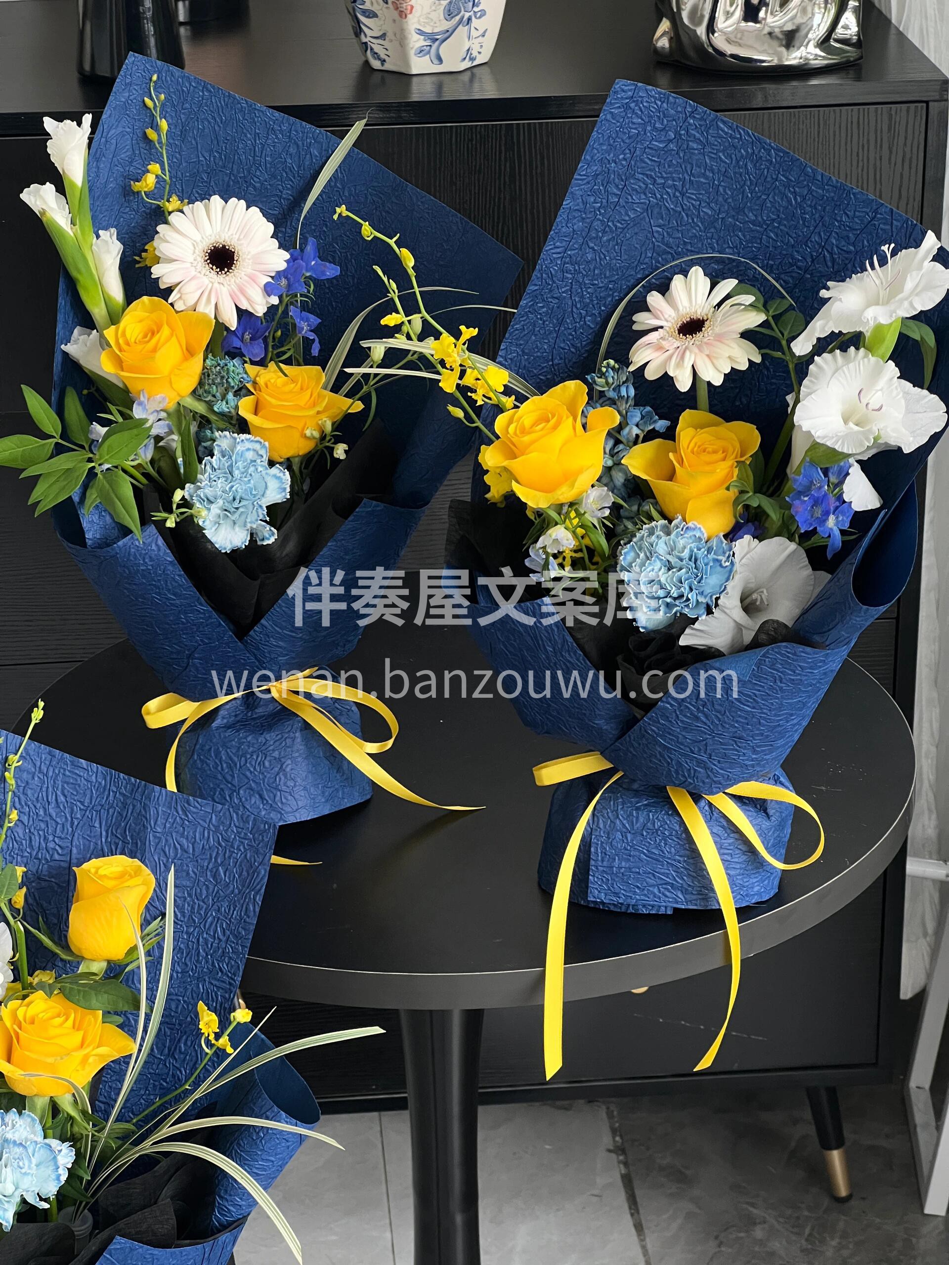黄与蓝的碰撞 💙是光的两种模样☀️ 一个 配图3