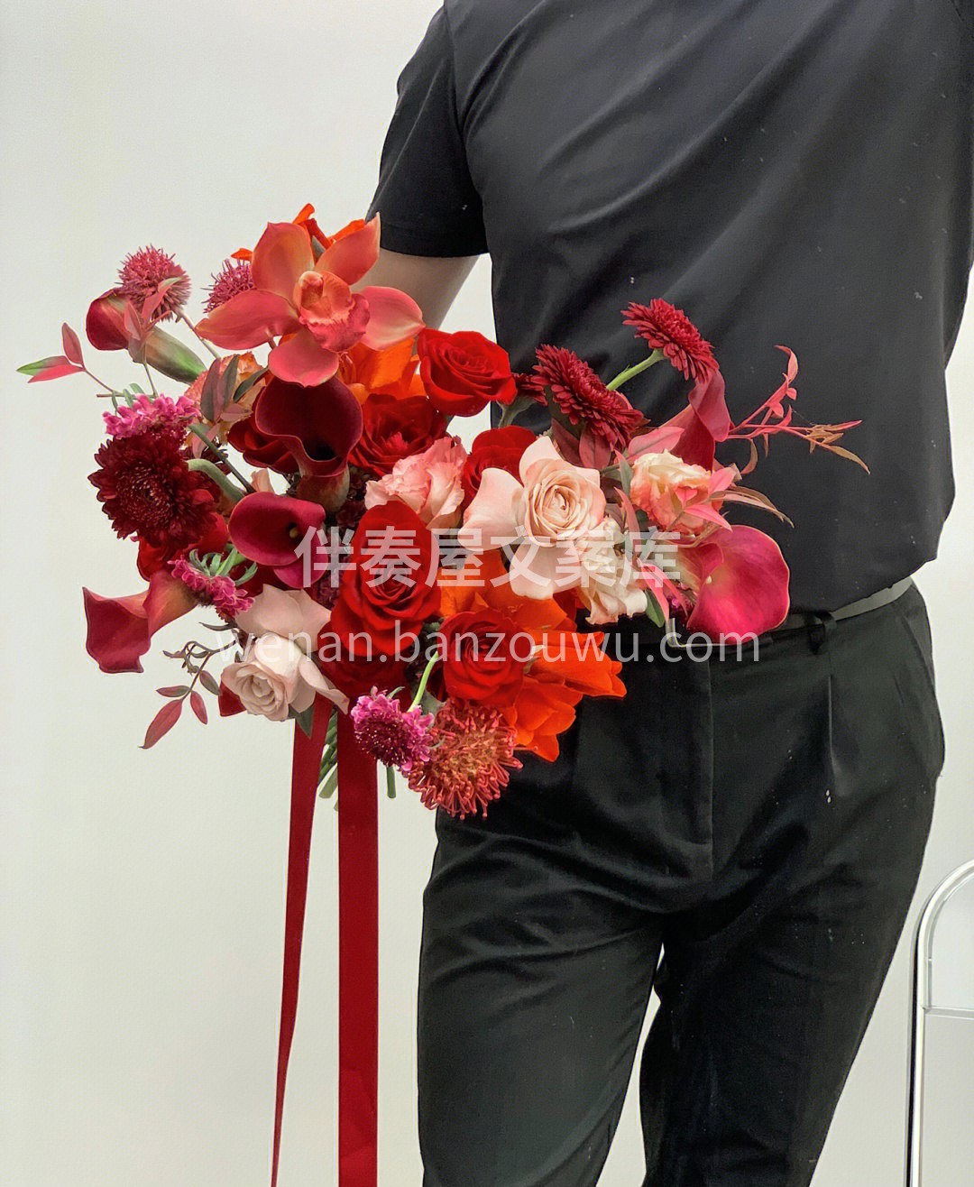 客订红色系手捧花~ 红色永远是点单最高的 配图3