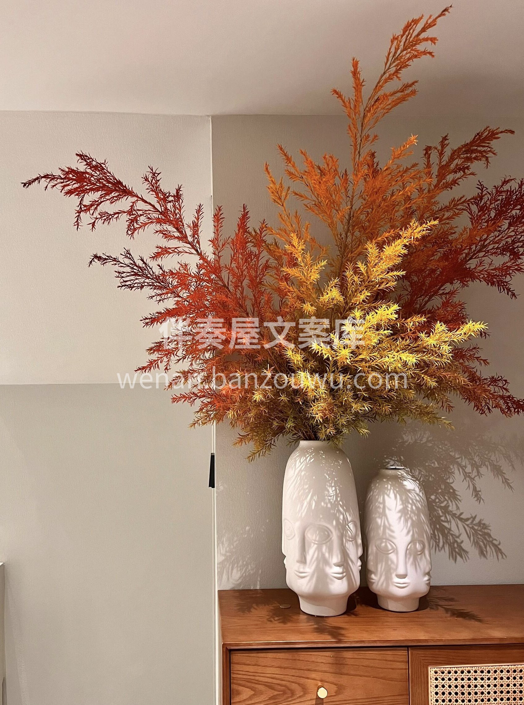 🌿千层金瓶插花 适合懒人的新年瓶插花 像秋天的油画🌼 💛色彩 配图3