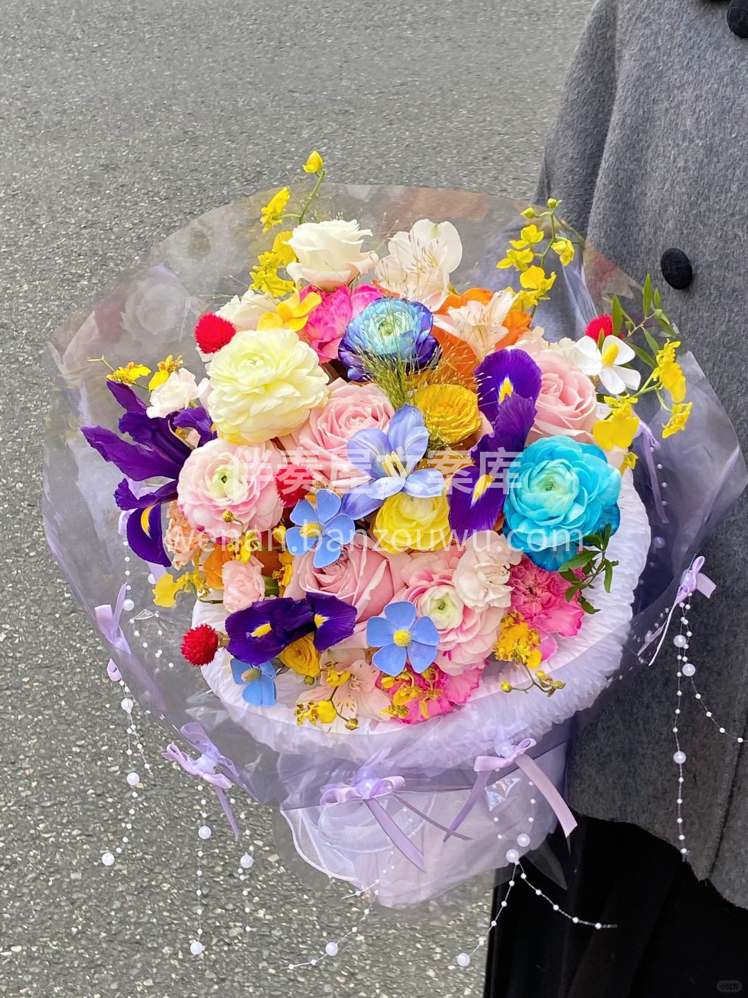 元气满满多巴胺🌈花束 像打翻了的糖果罐🍬 🎈是你心中青春的味 配图3