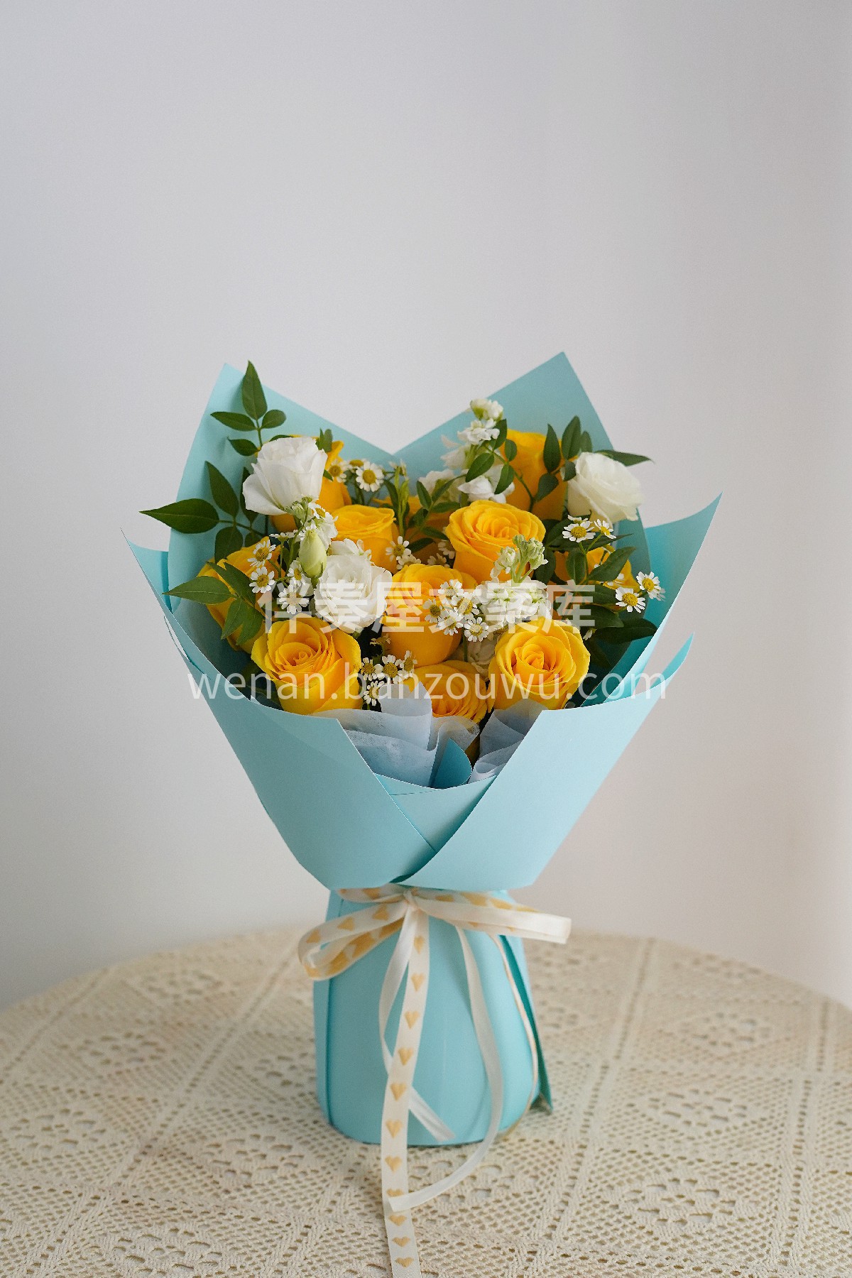 黄玫瑰的浪漫💛 关于夏天💙的美好 就藏在这把明黄色里啦 是相 配图3