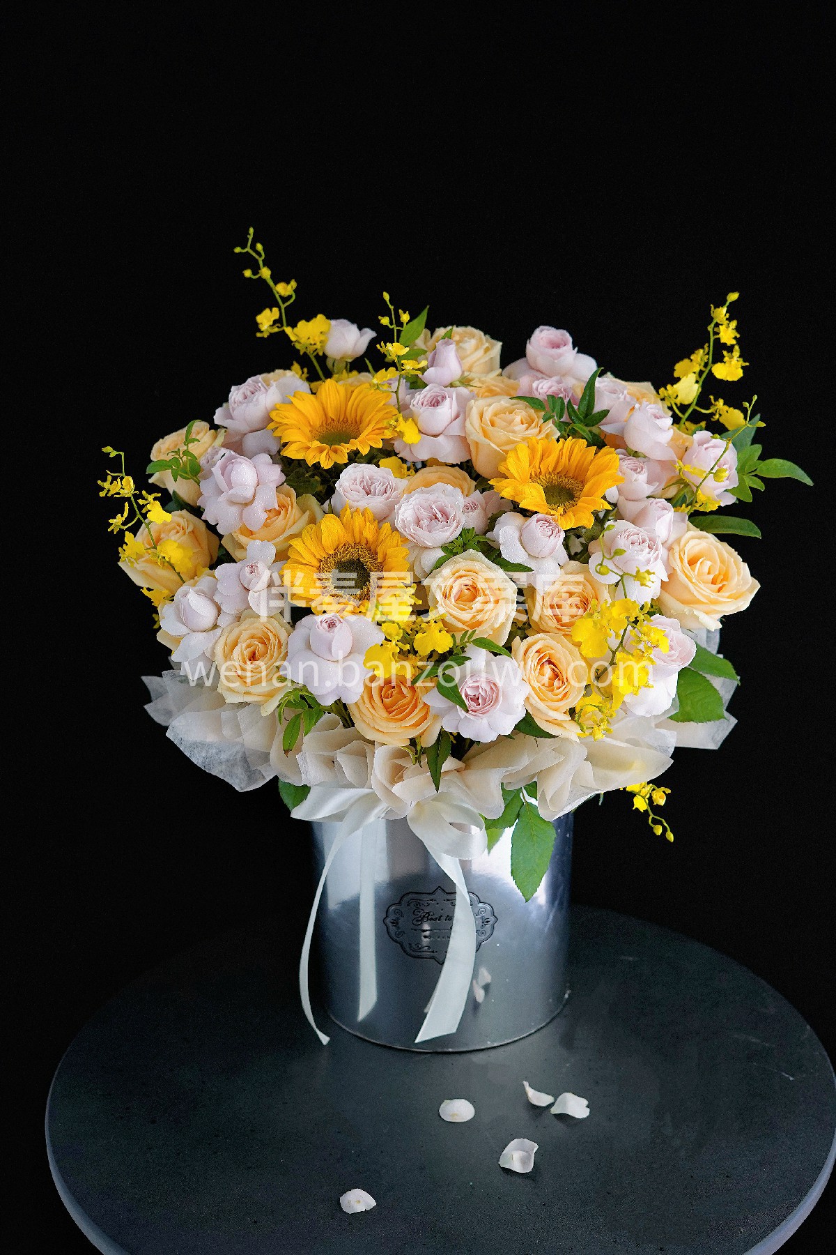 向日葵🌻混搭抱抱桶 花开的瞬间✨ 世界都温柔了 生活需要仪式 配图2