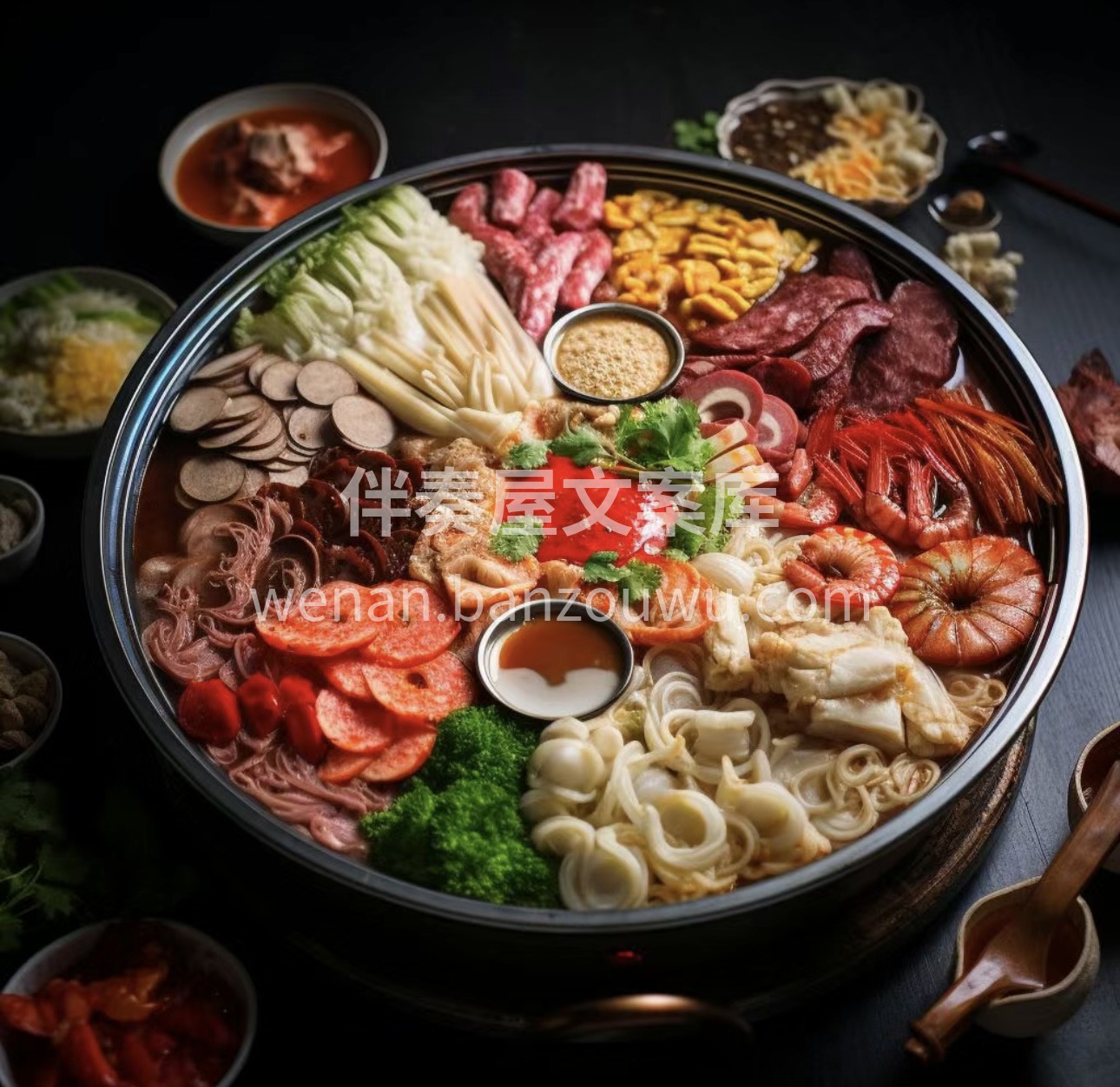 火锅盛宴，等你来享。从经典锅底到创意菜品 配图2