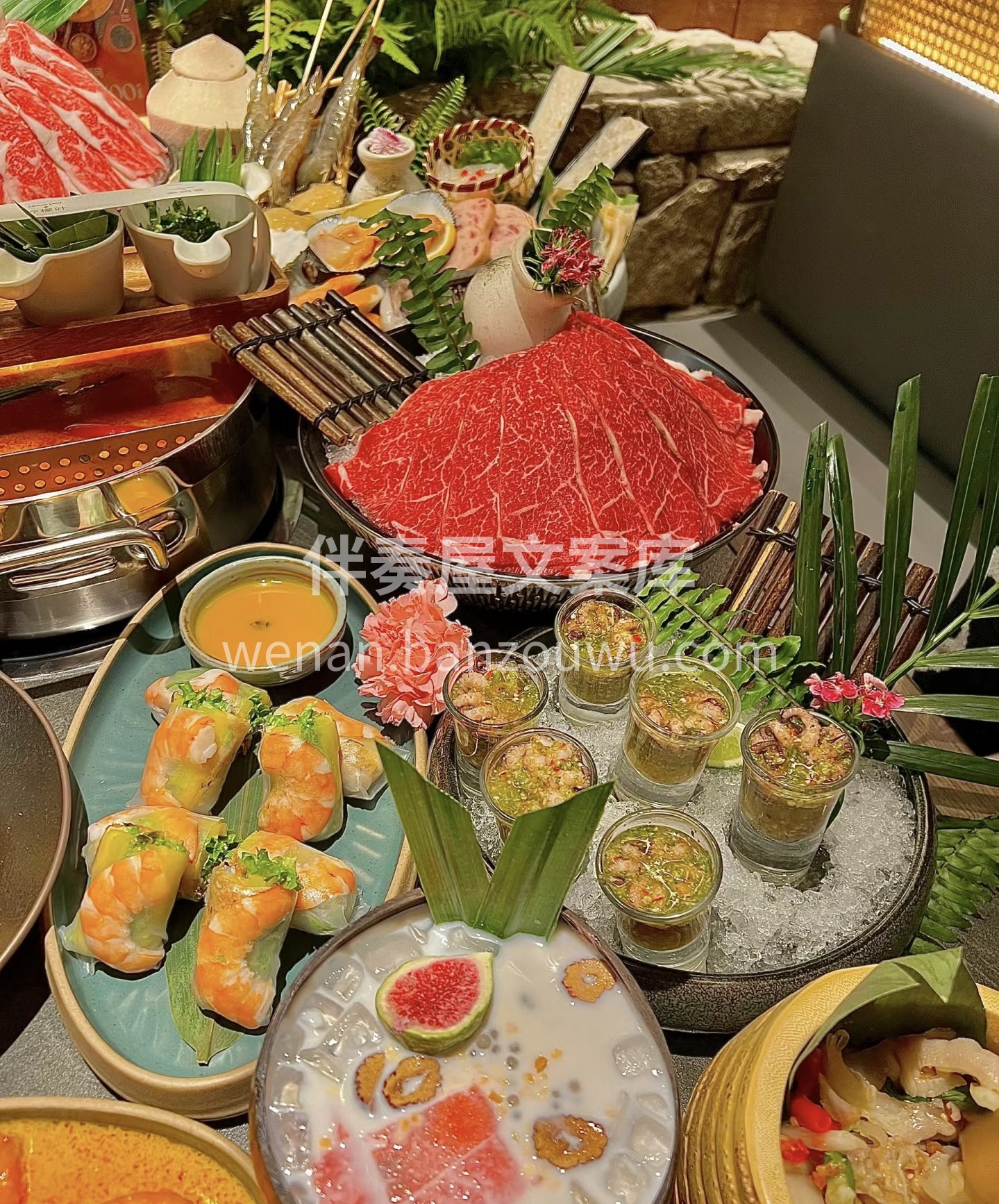 一碗麻辣香浓的泰式火锅，尽展东南亚风情， 配图2