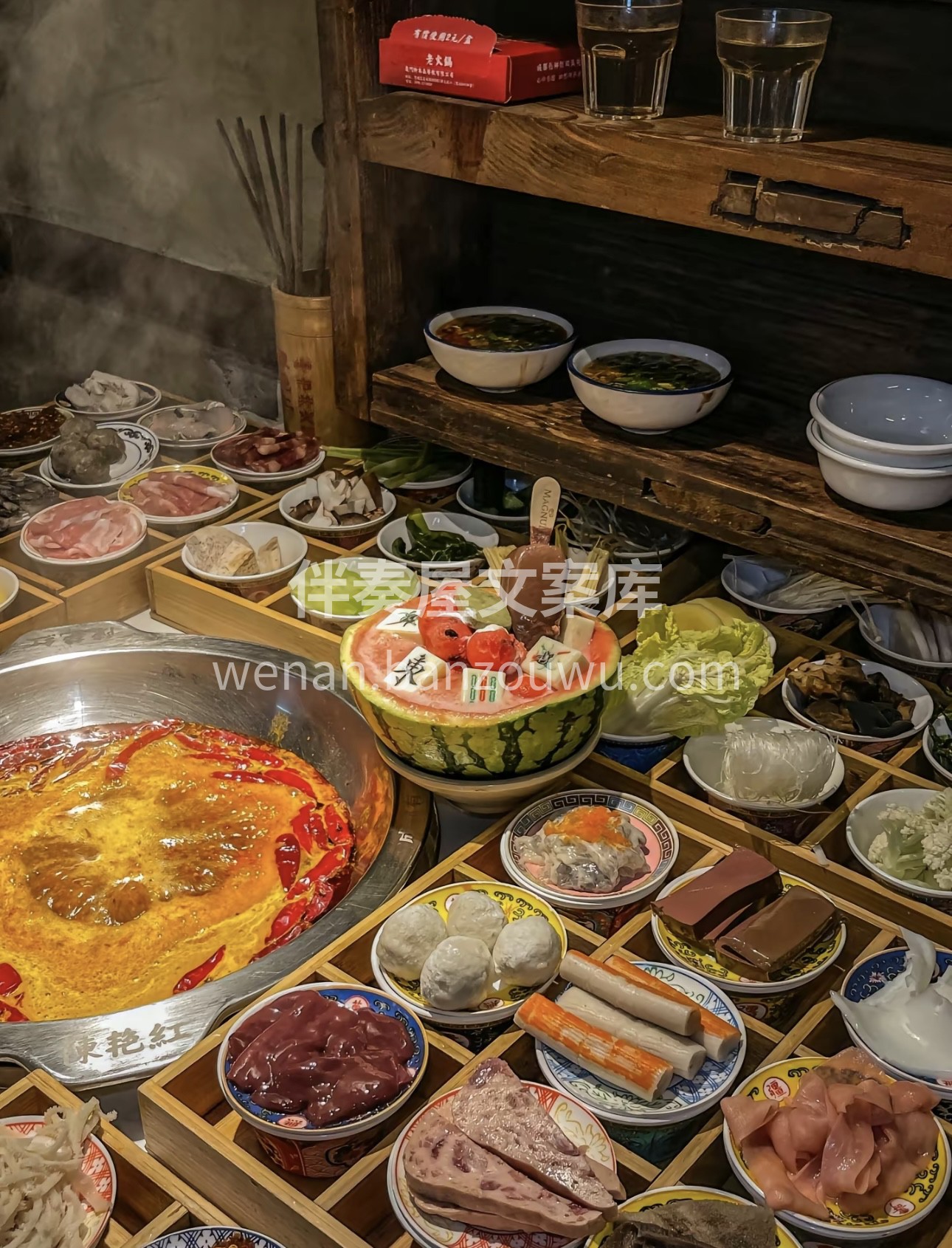 俗话说的好：锅底滚烫，你是心之所向；毛肚 配图2