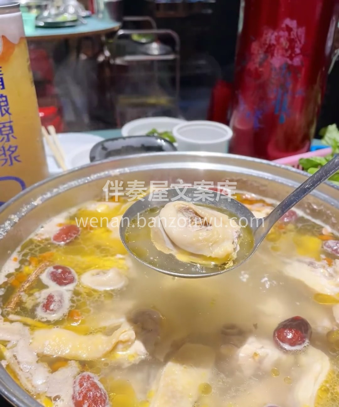 鸡煲火锅…这次终于尝到了什么是又脆又甜的 配图2