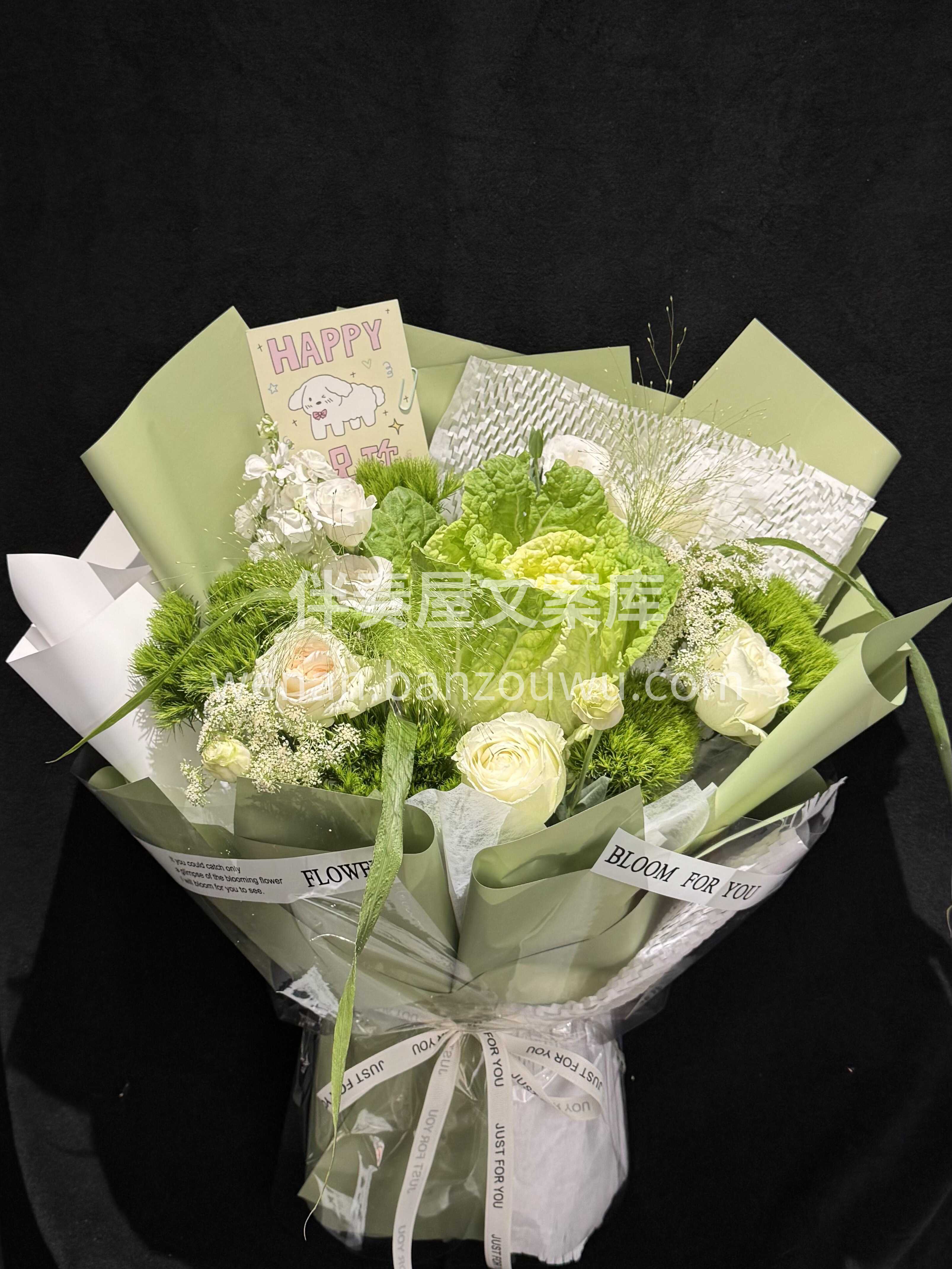 白菜=百财🥬 “白里挑一，菜算美好，你是 配图3