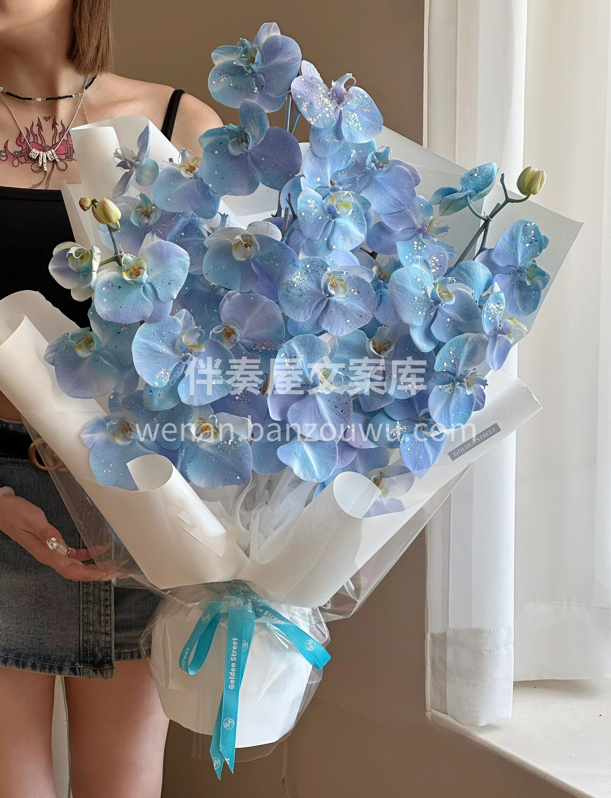 人鱼姬蝴蝶兰☺ 传说中你为爱甘心被搁浅  配图3