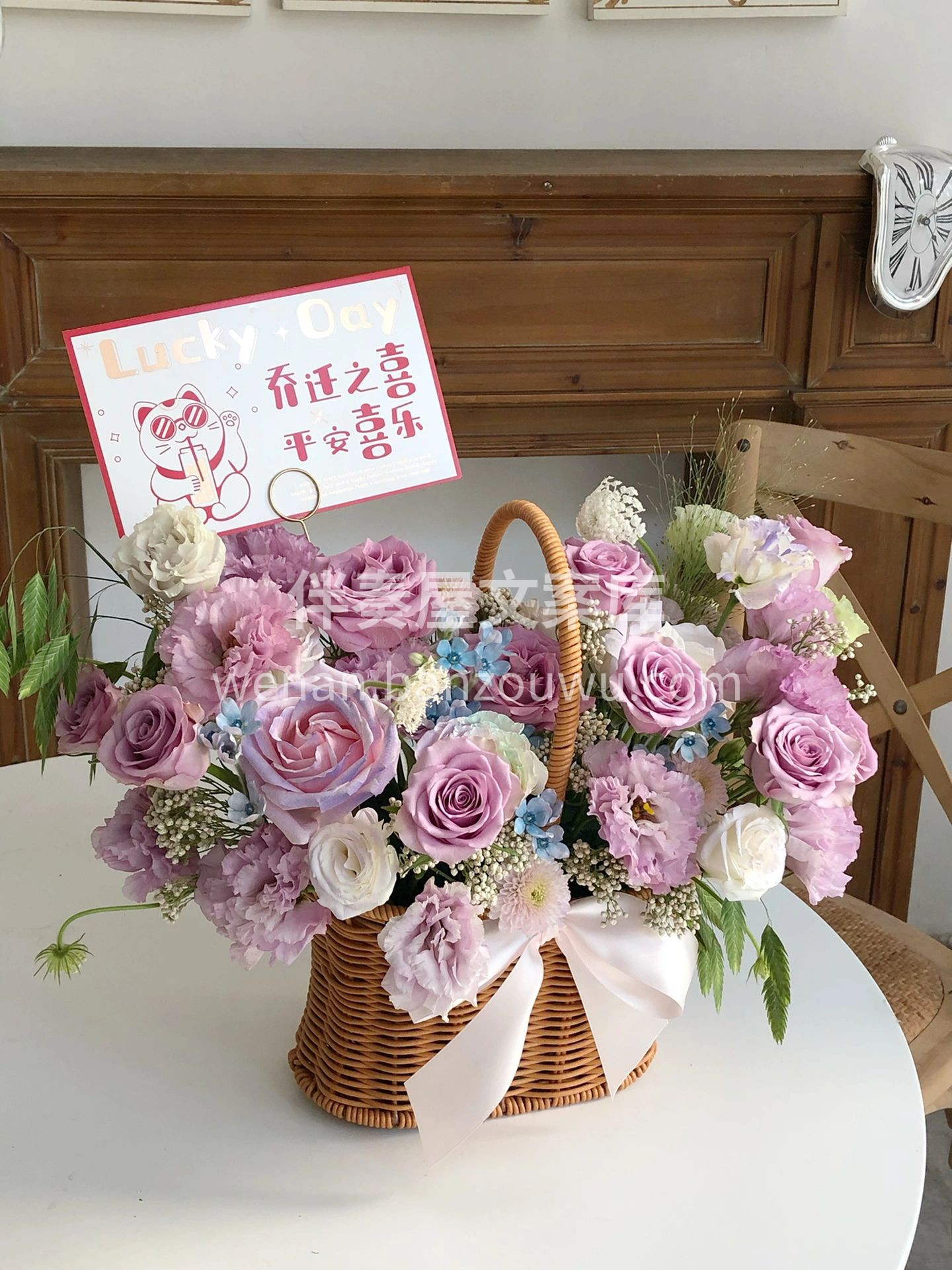 乔迁花礼🌸 中国传统文化的乔迁礼 寄托着 配图2