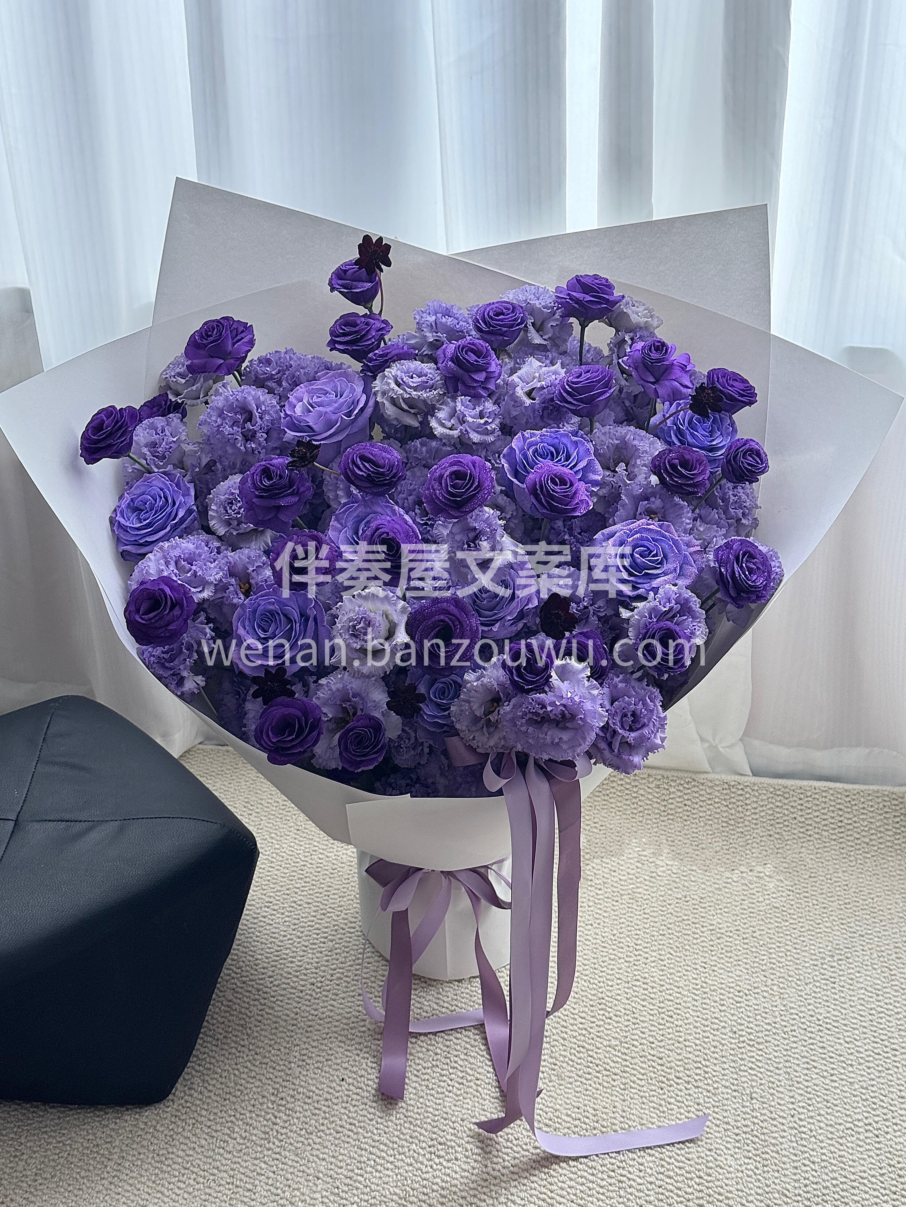 自带仙气的紫桔梗💜🌼太治愈了 淡淡的紫温柔又高级 像把浪漫揣 配图2