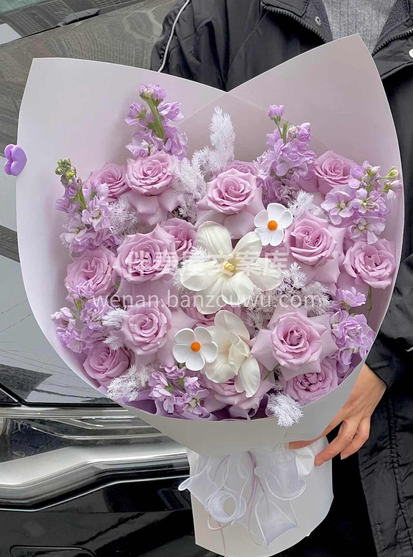 温柔到骨子里的紫💜 花期会过 但浪漫不会🌸 配图2