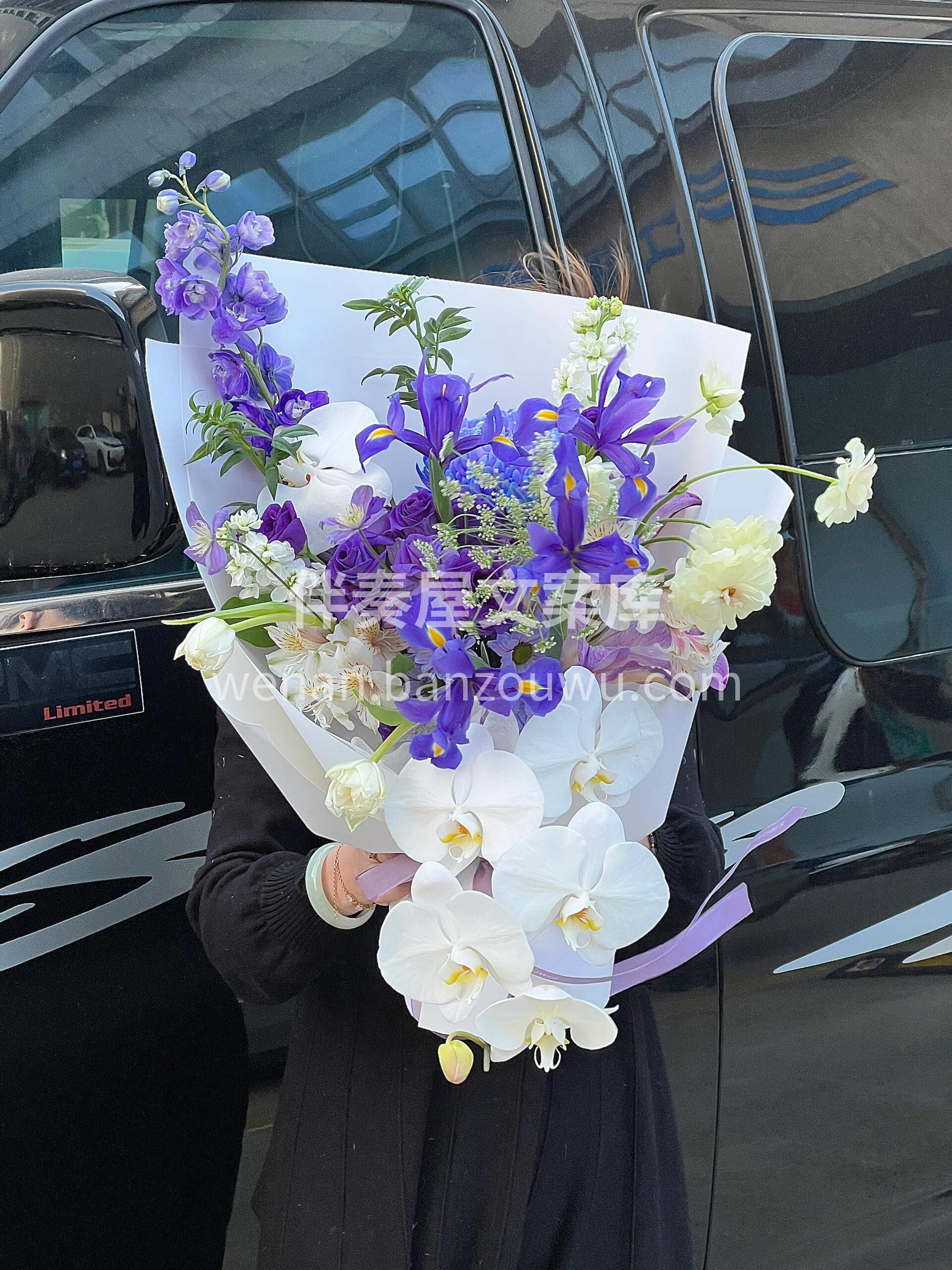 鸢尾花🌸的花语是 长久思恋💓 想你幸福 非常适合送给恋人或者 配图1