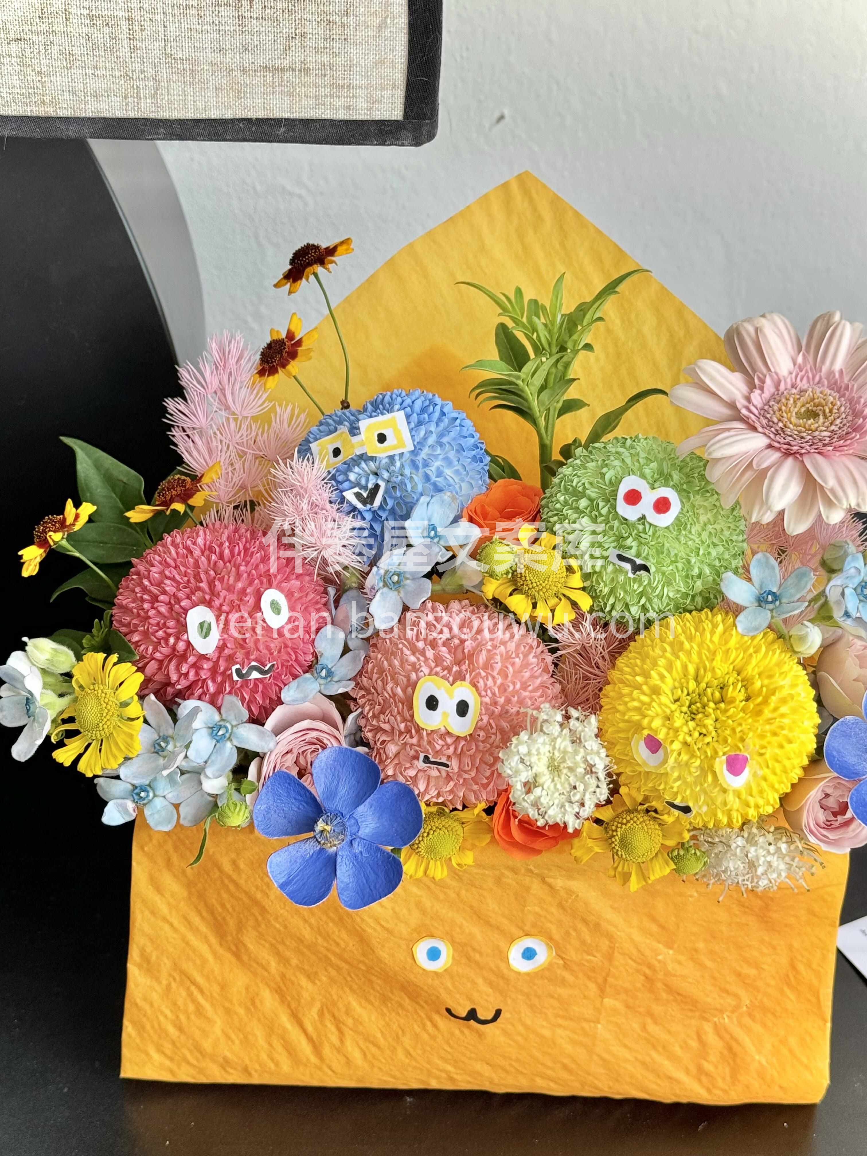 见信如见面🌸多巴胺信封花💛 把你喜欢的一切可爱[愉快]都装进 配图1