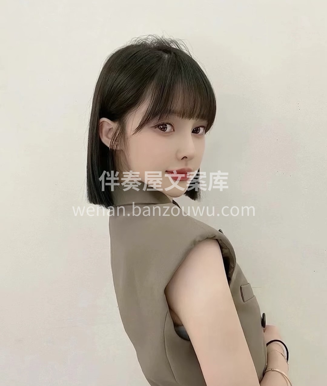 全网都在种草的一刀切发型 相信很多女生都 配图2