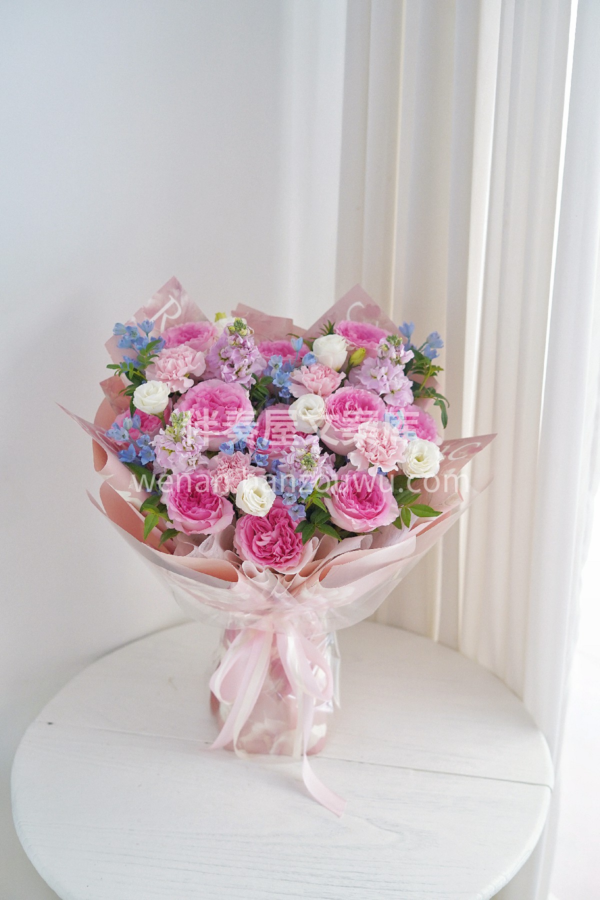 洛神玫瑰花束💐 仅仅活着🌼是不够的 还需要阳光 自由和一点花 配图3