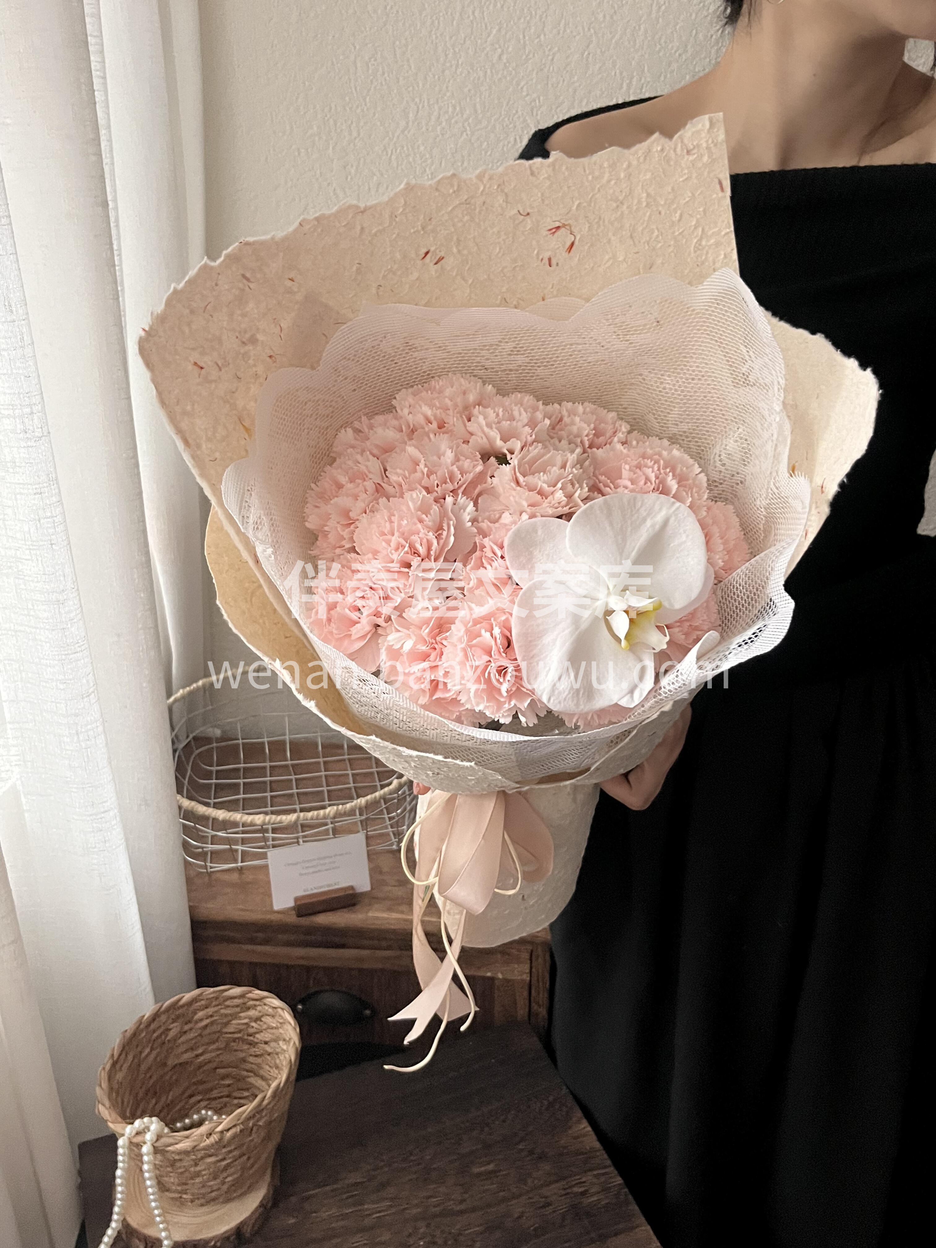 母亲节花束💐 如果爱在心口难开 担心💗词 配图3