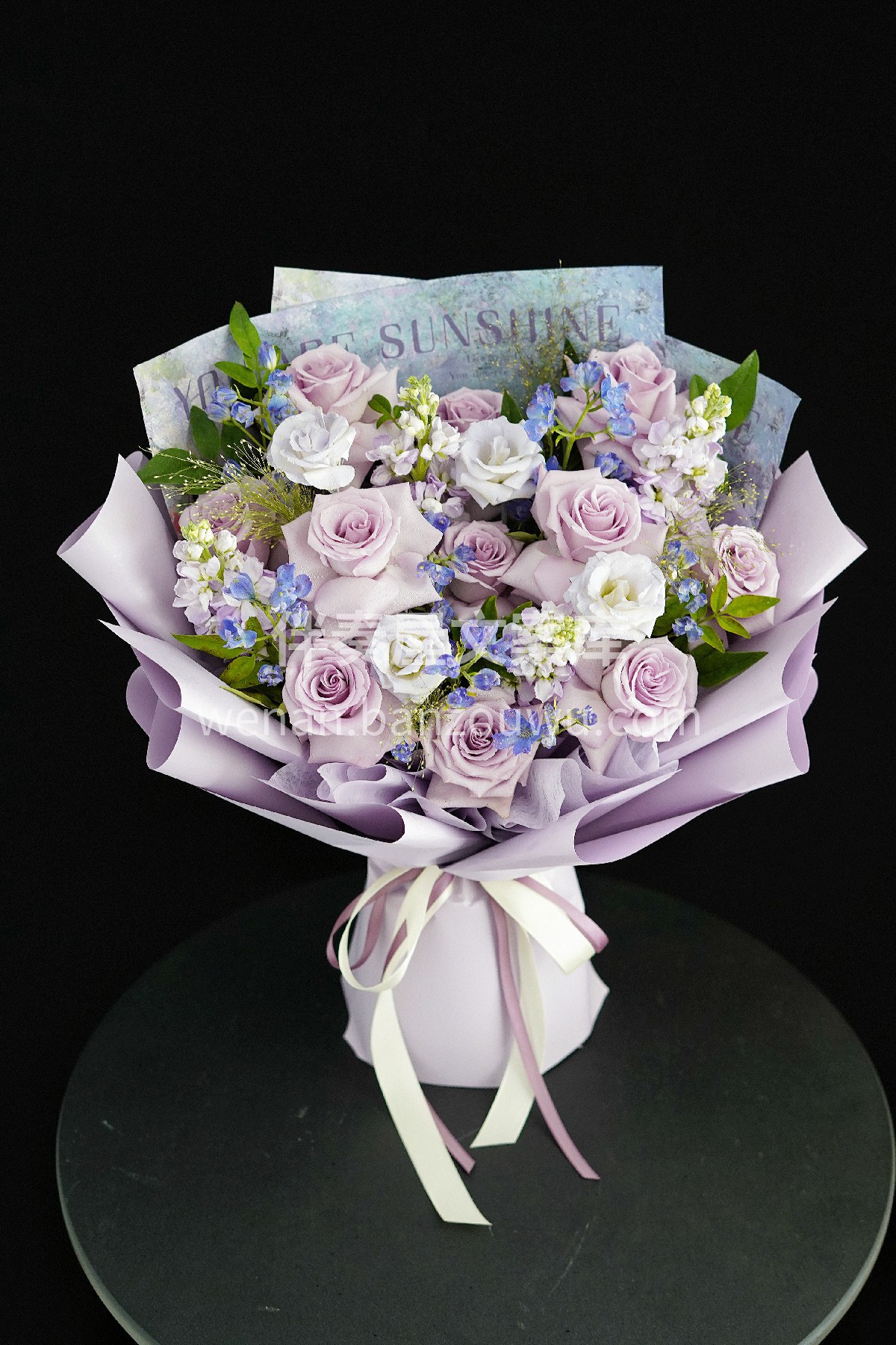 海洋之歌玫瑰💐 蓝紫色💜的浪漫 比星辰更沉静⭐比晚风更温柔  配图2