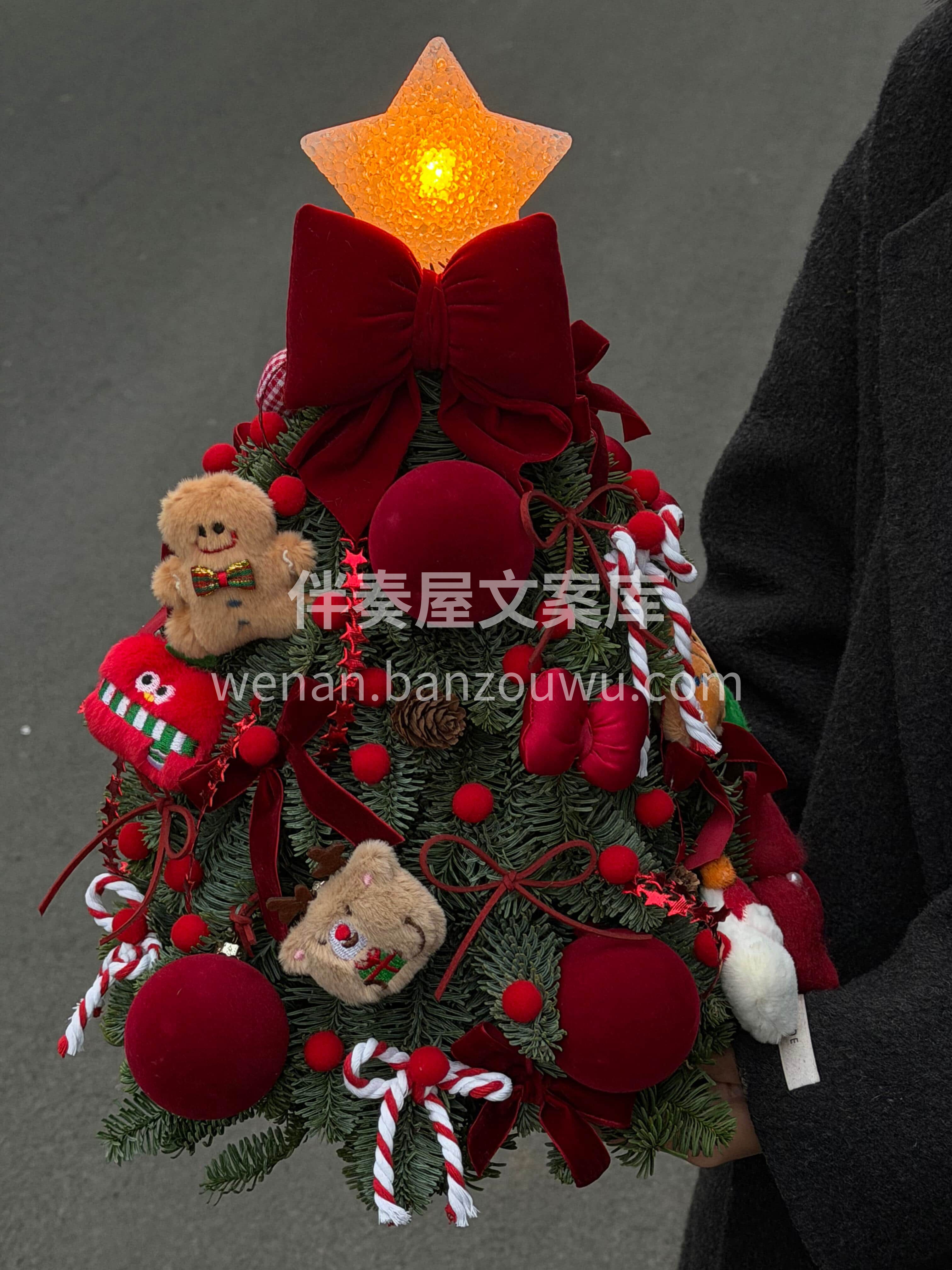 十二月的风🍓吹亮了圣诞的灯🌟 🎄也吹来了年末的所有惊喜☃️ 配图2