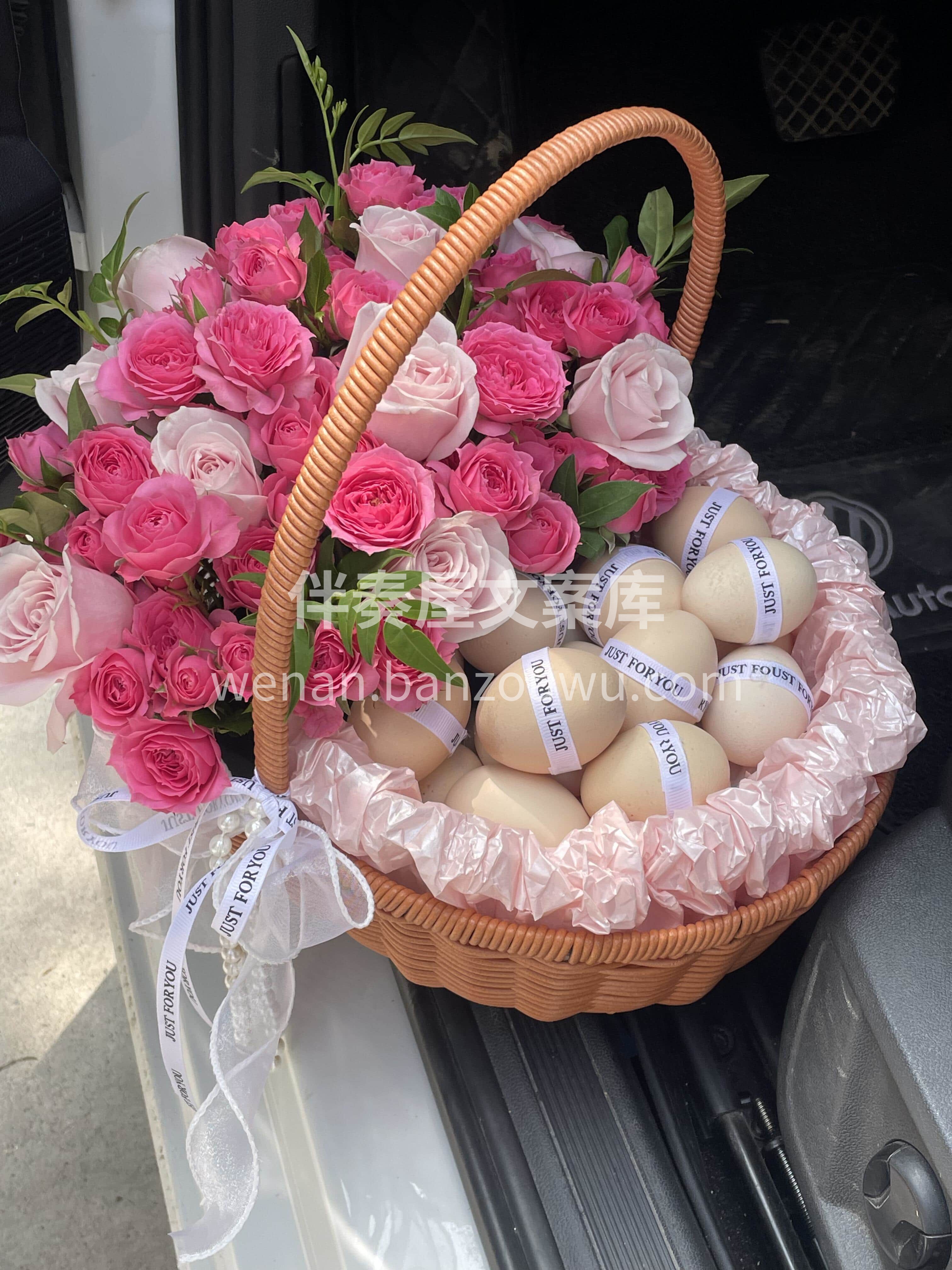 芭比公主的手提花篮🌸 藏着双倍的温柔呀🍓 是给月子里的你补元 配图3