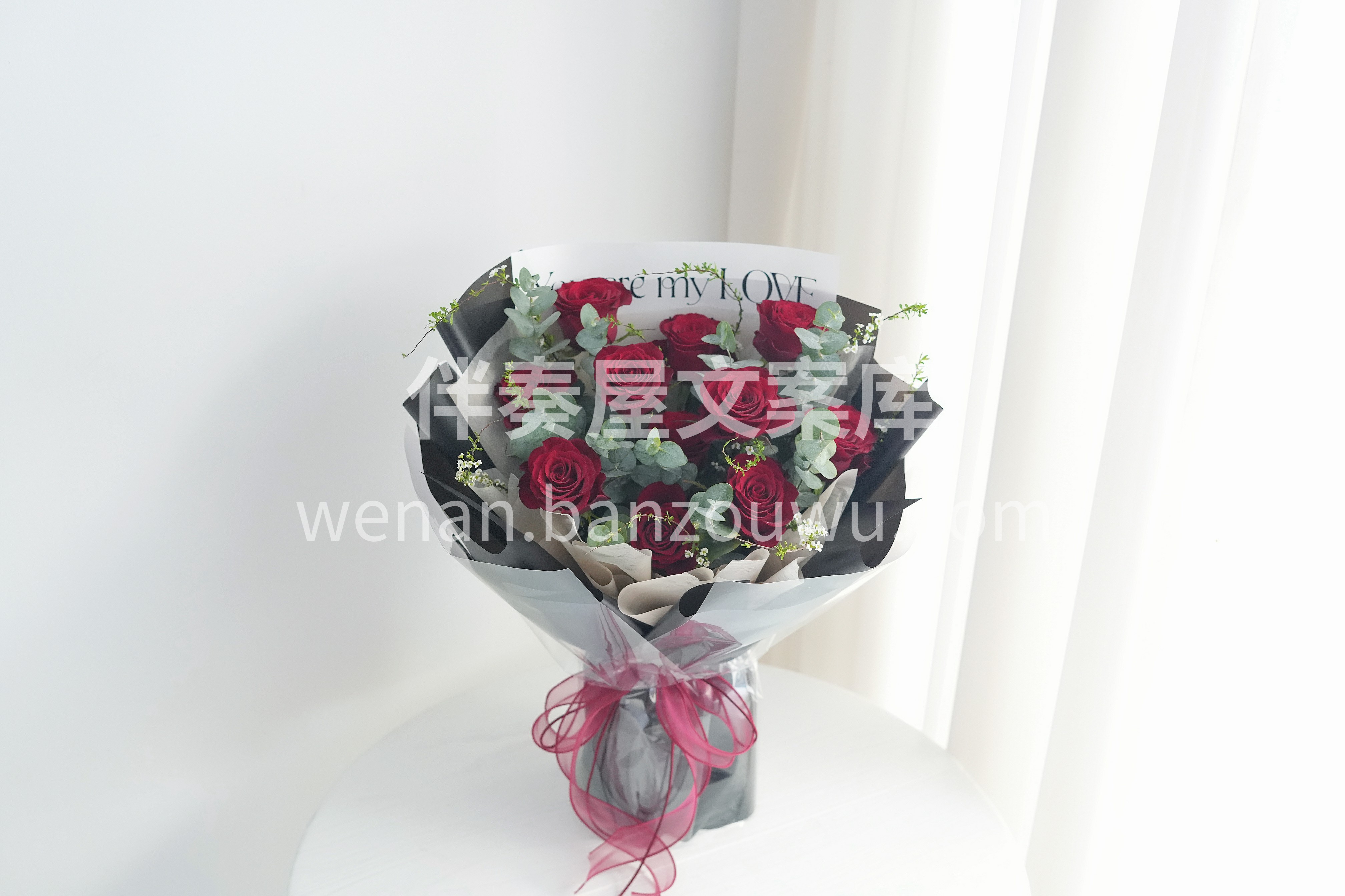 人生海海🌊 无最爱，你例外✨ 💛💛💛 🌸情人节经典红玫瑰花束 配图2