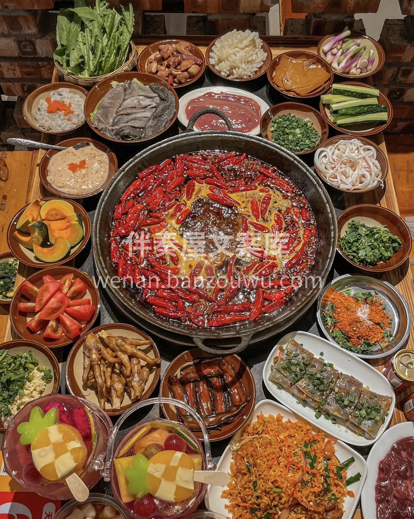 下班吃火锅 上班不背锅 有汤 有菜 美味 配图3