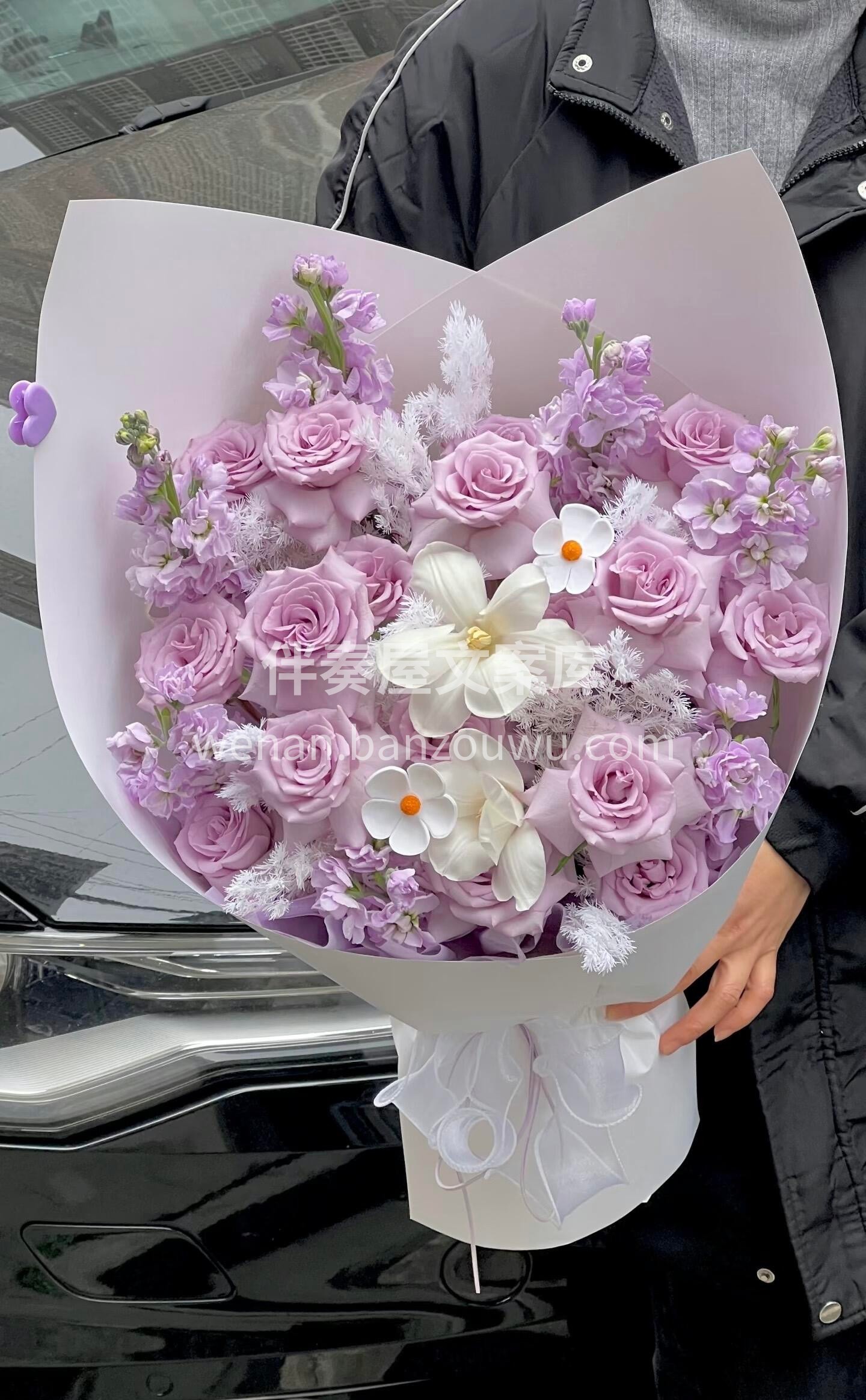 温柔到骨子里的紫💜 花期会过 但浪漫不会🌸 配图1