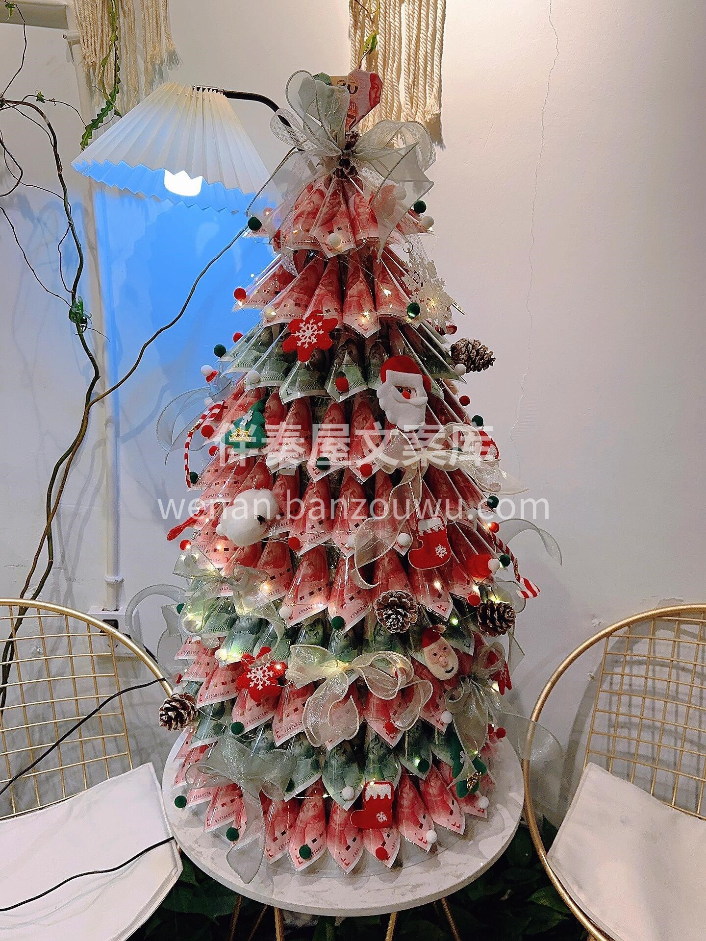 有钱花圣诞树🎄 中国人有自己的圣诞树 有 配图1