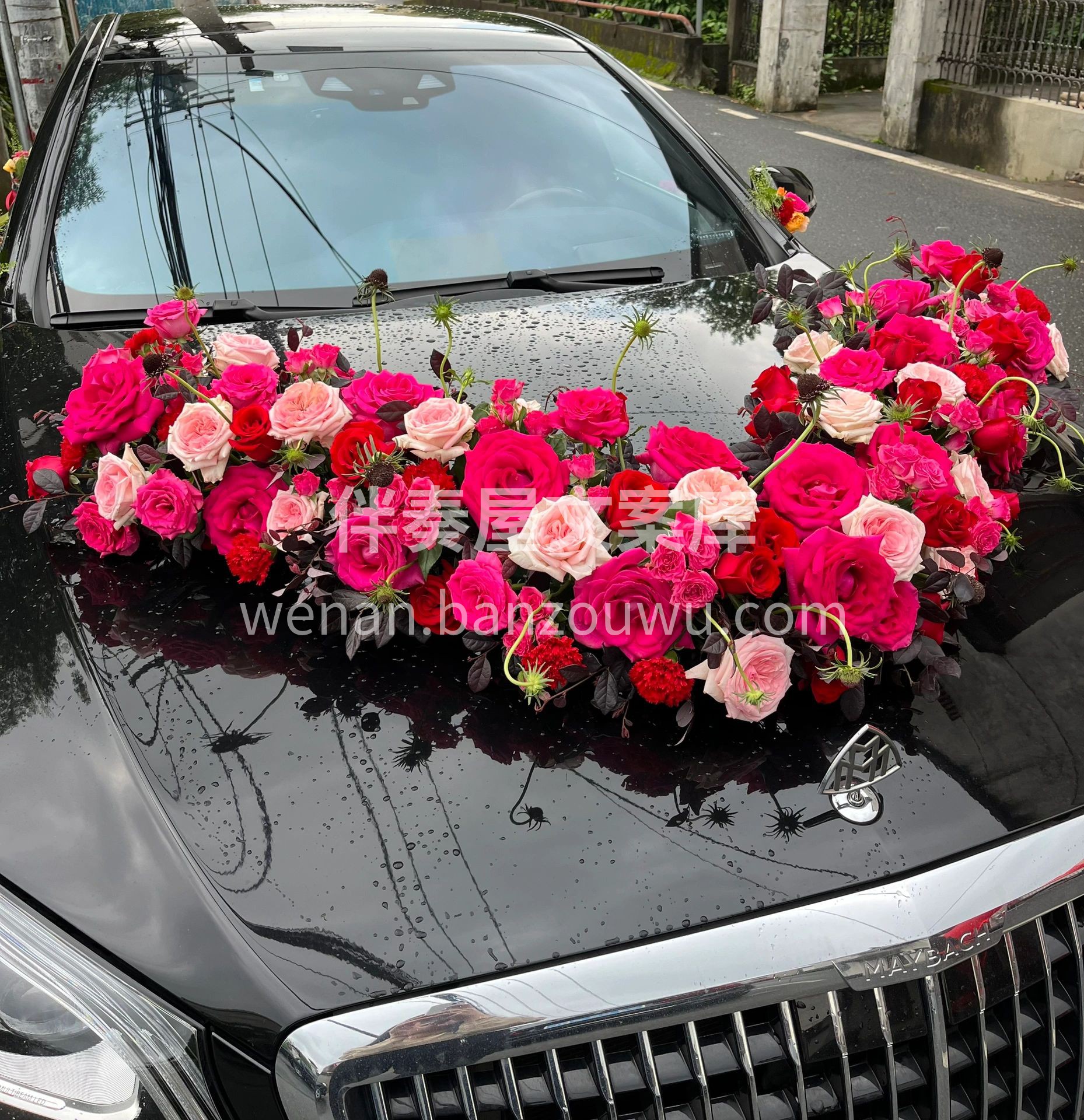 这款玫红色调的婚车妥妥的爱住了🥰🥰 风格 配图3