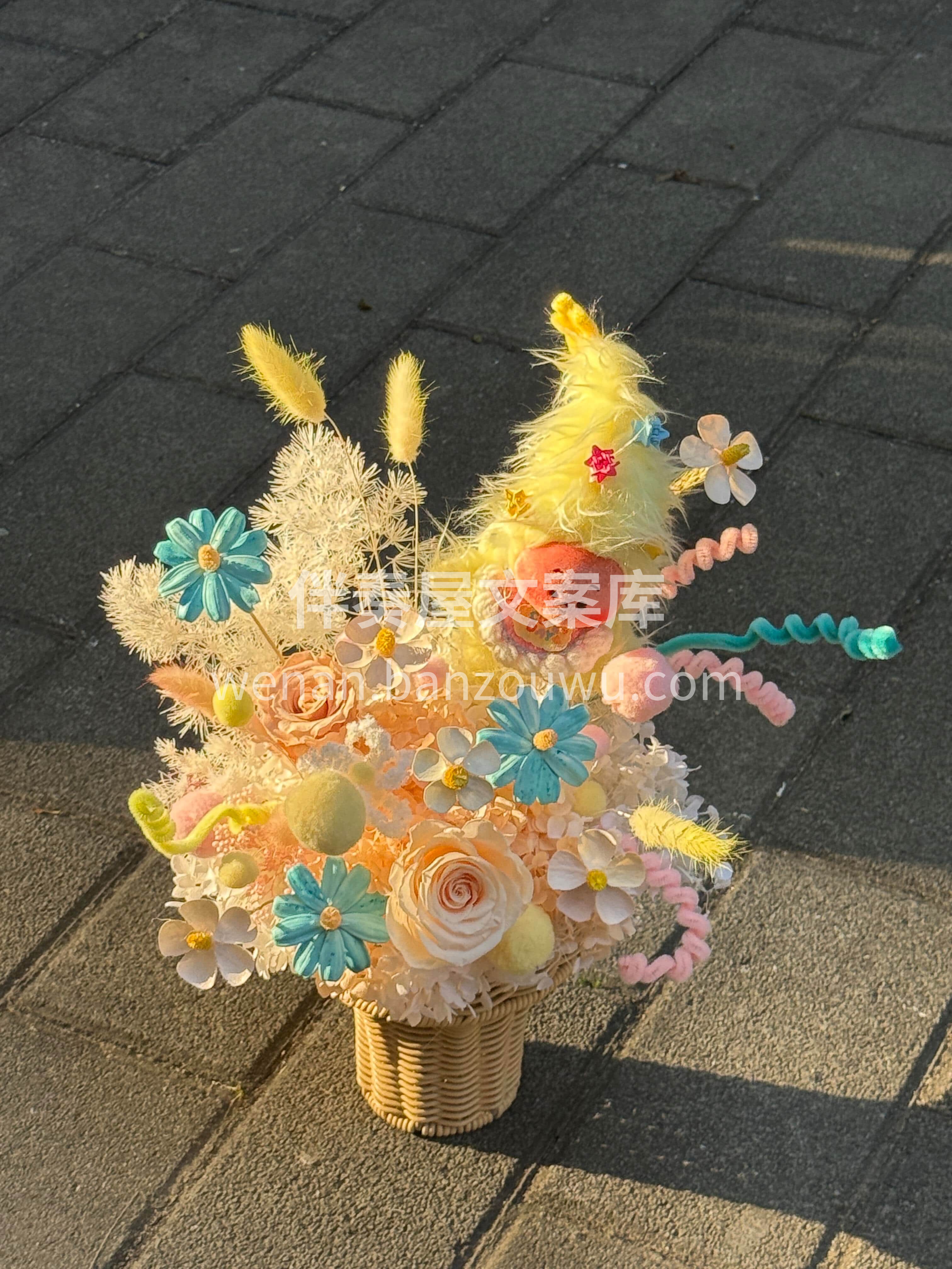 永生花冰淇淋甜筒🤤🍦 💛把转瞬即逝的美好 变成触手可及的永恒 配图1