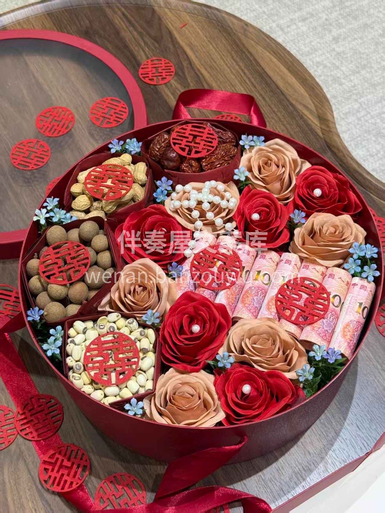 很有意义的新婚礼物🥜早生贵子花盒🍓 配图1