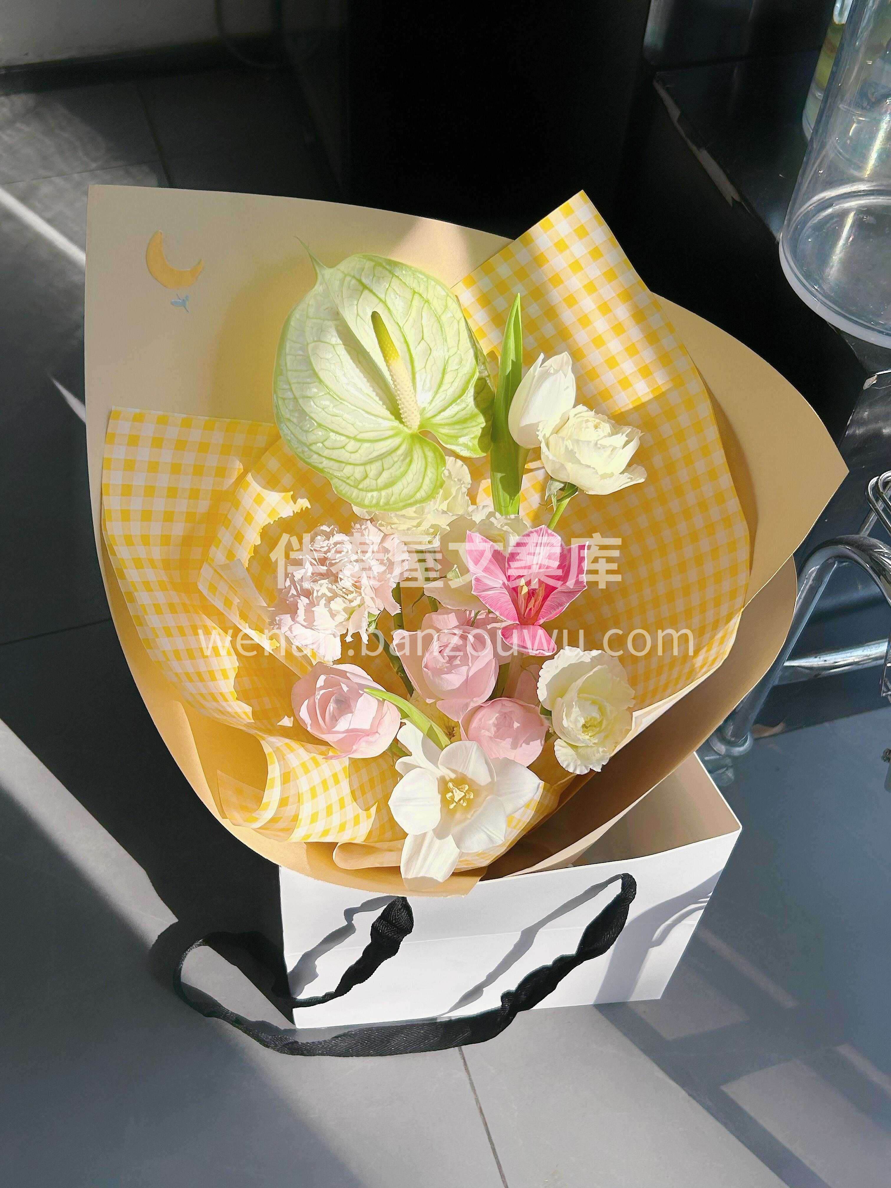 💛简约混搭小花束 热烈且自由 正是我们肆 配图1