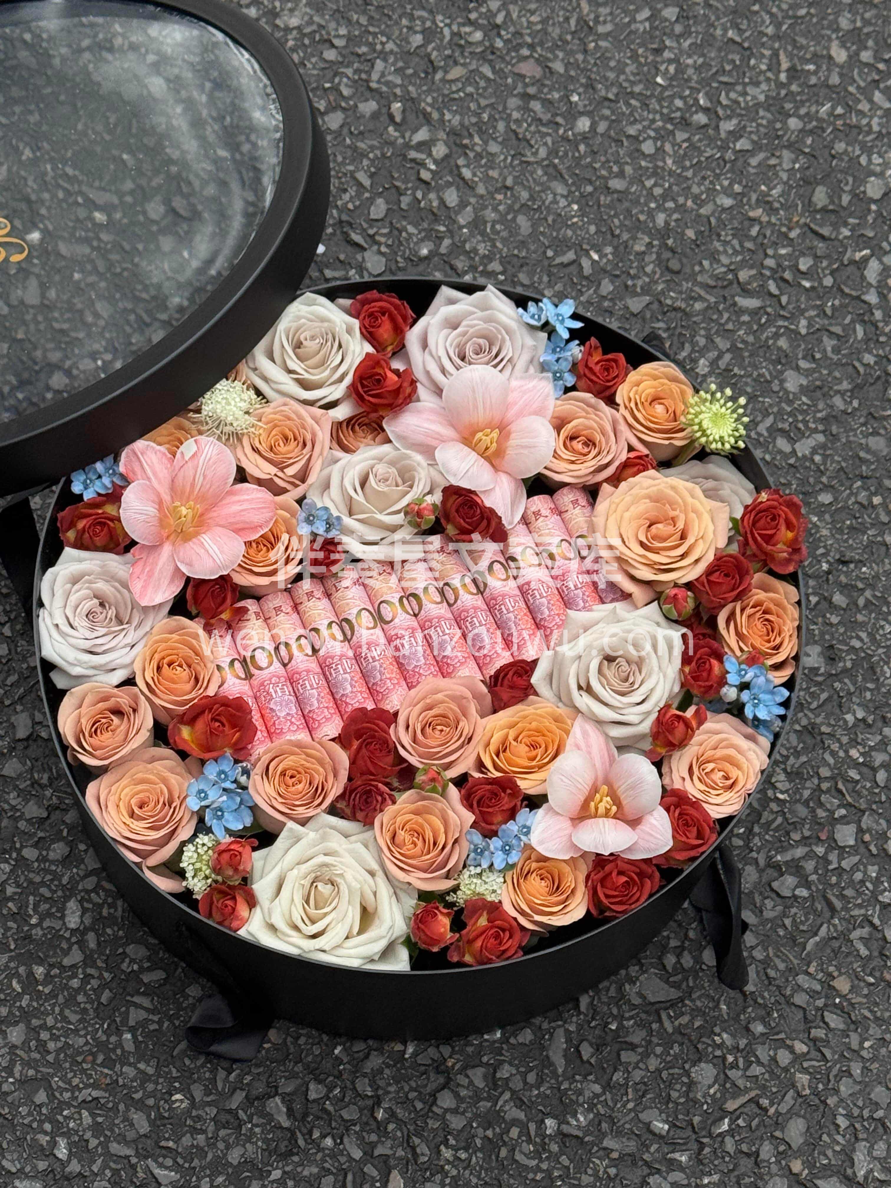 🌹颜值与财气双在线✨ 有钱花花盒🌷把浪漫与好运一键打包❤️ 配图1