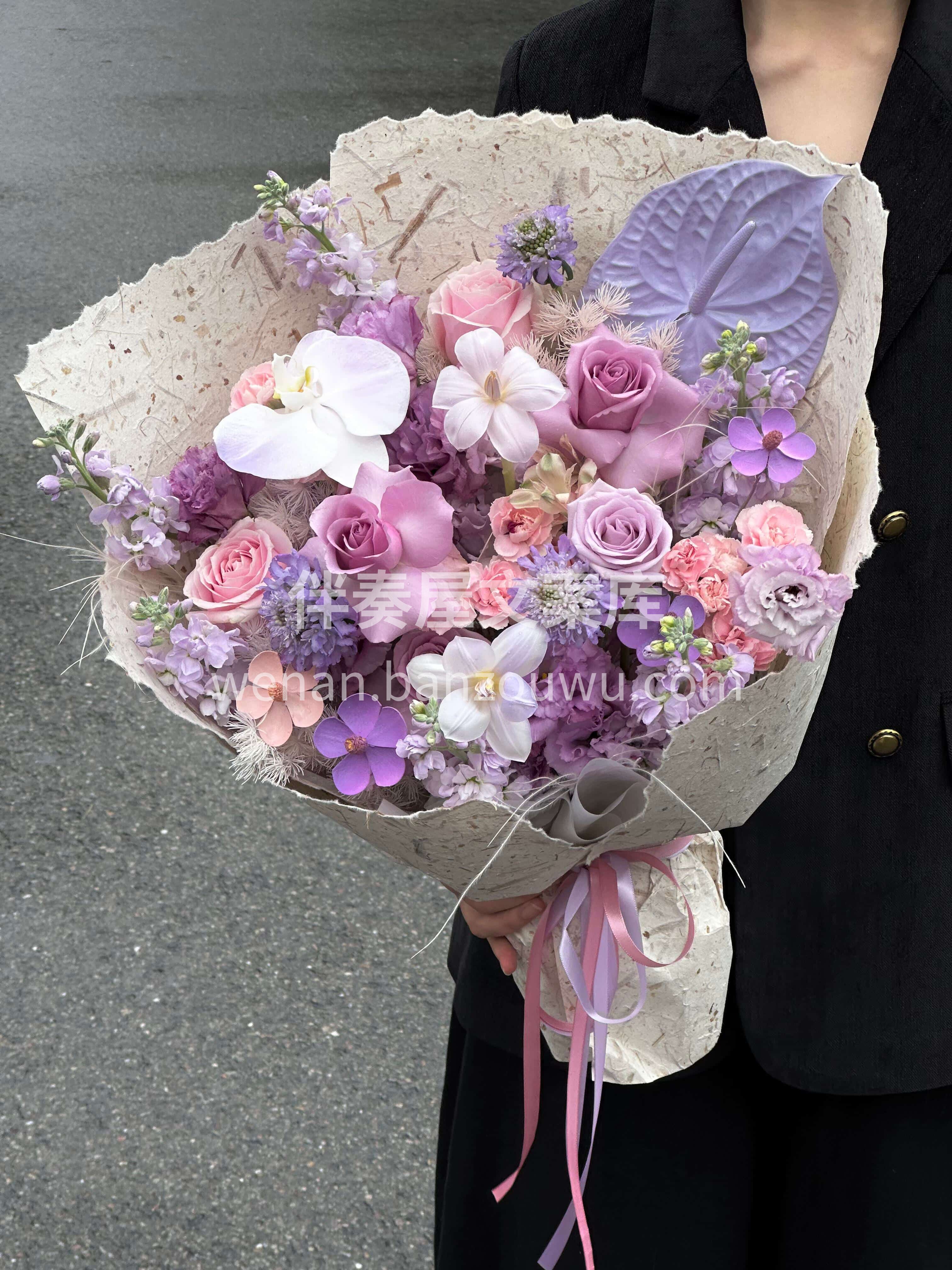 紫色的花束藏着静谧的欢喜🫧 💜予你温柔与浪漫～ 配图3