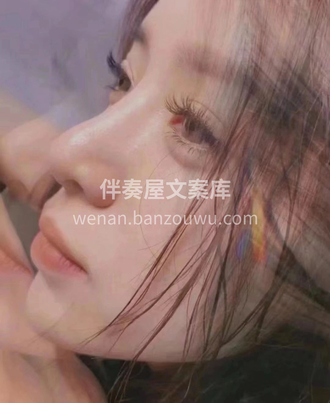 优秀的女孩 连侧颜都是天花板哎～ 配图1