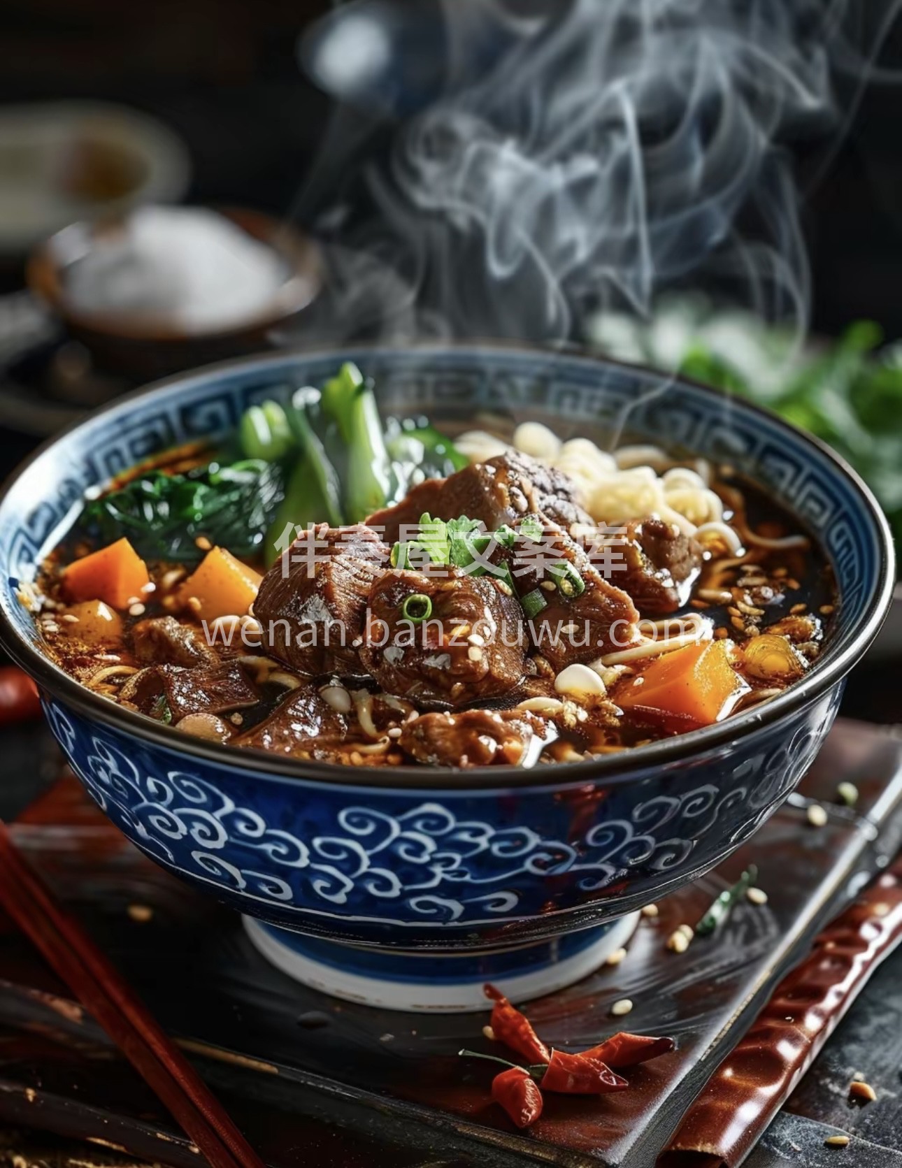 简单的生活，如诗般美好！ 早起一碗红烧牛 配图3