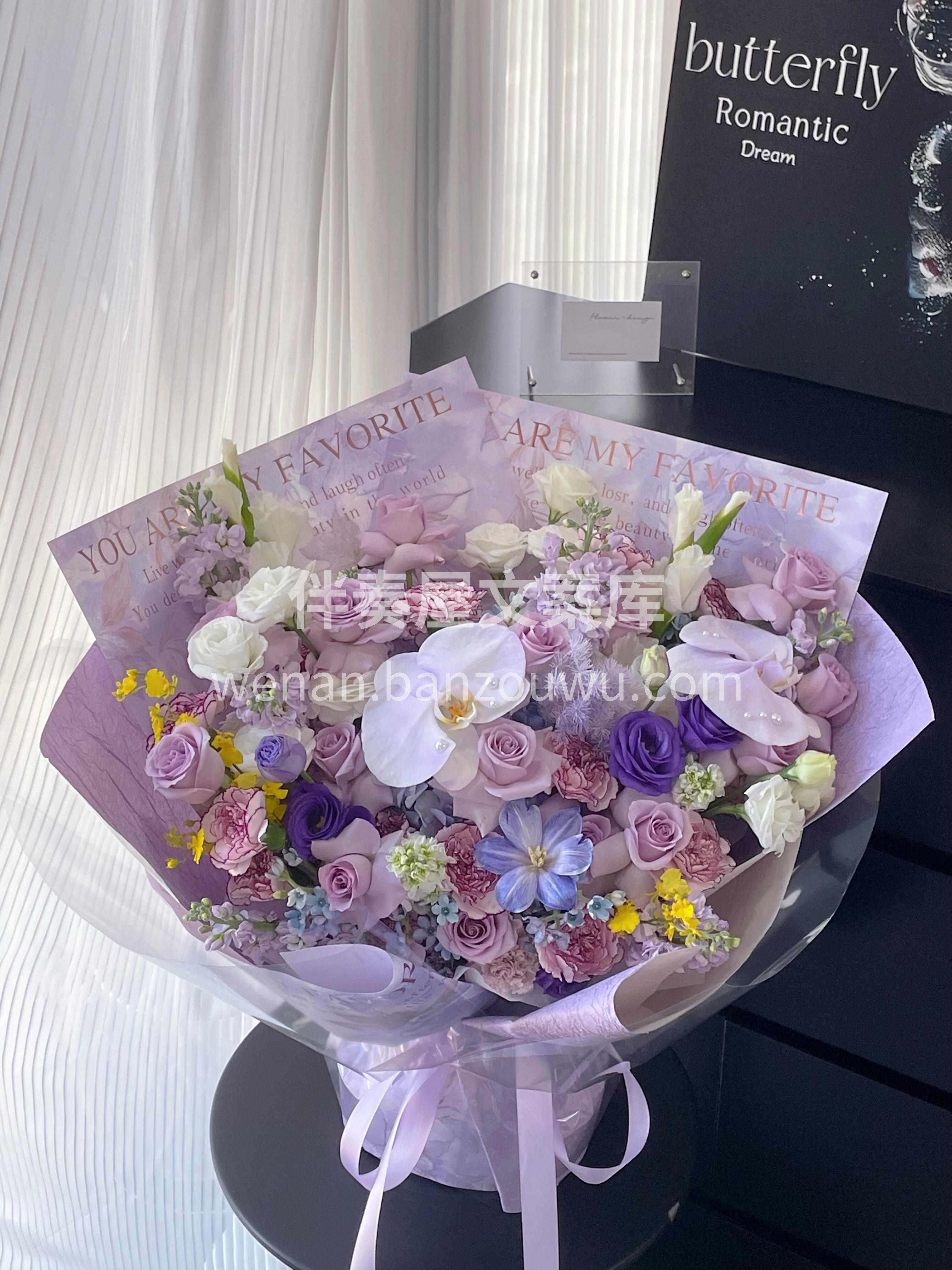紫色是她的味道💜 温柔又不动声色 那份温柔从不是刻意☁️ 是 配图3