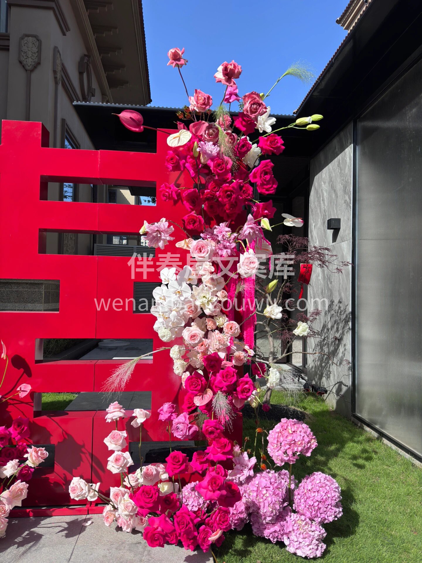 客订婚房布置 婚房布置越来越多新人👀重视 因为这是婚礼📷跟拍 配图4