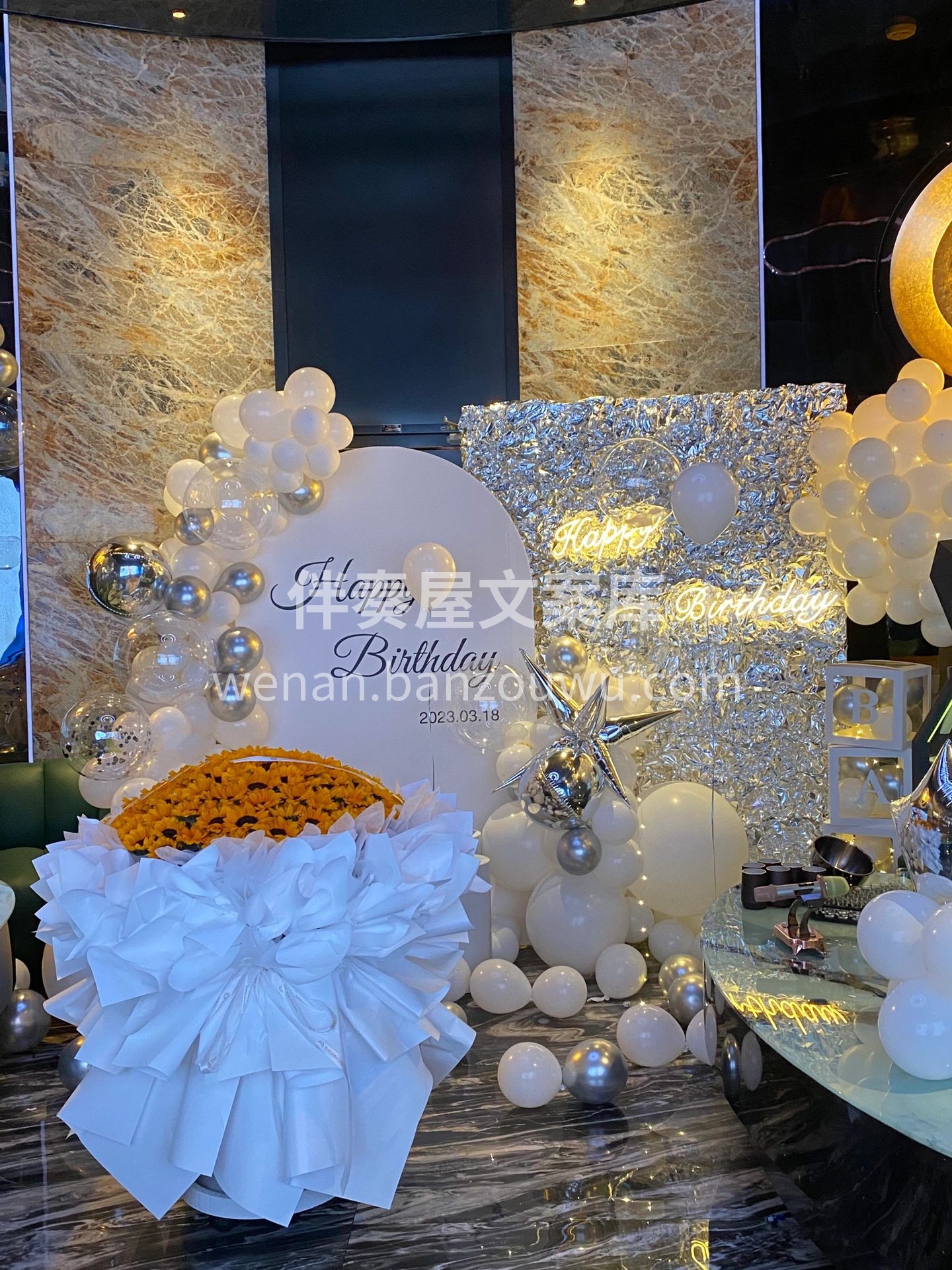生日惊喜派对 极简的配色从来没让人失望过 配图2