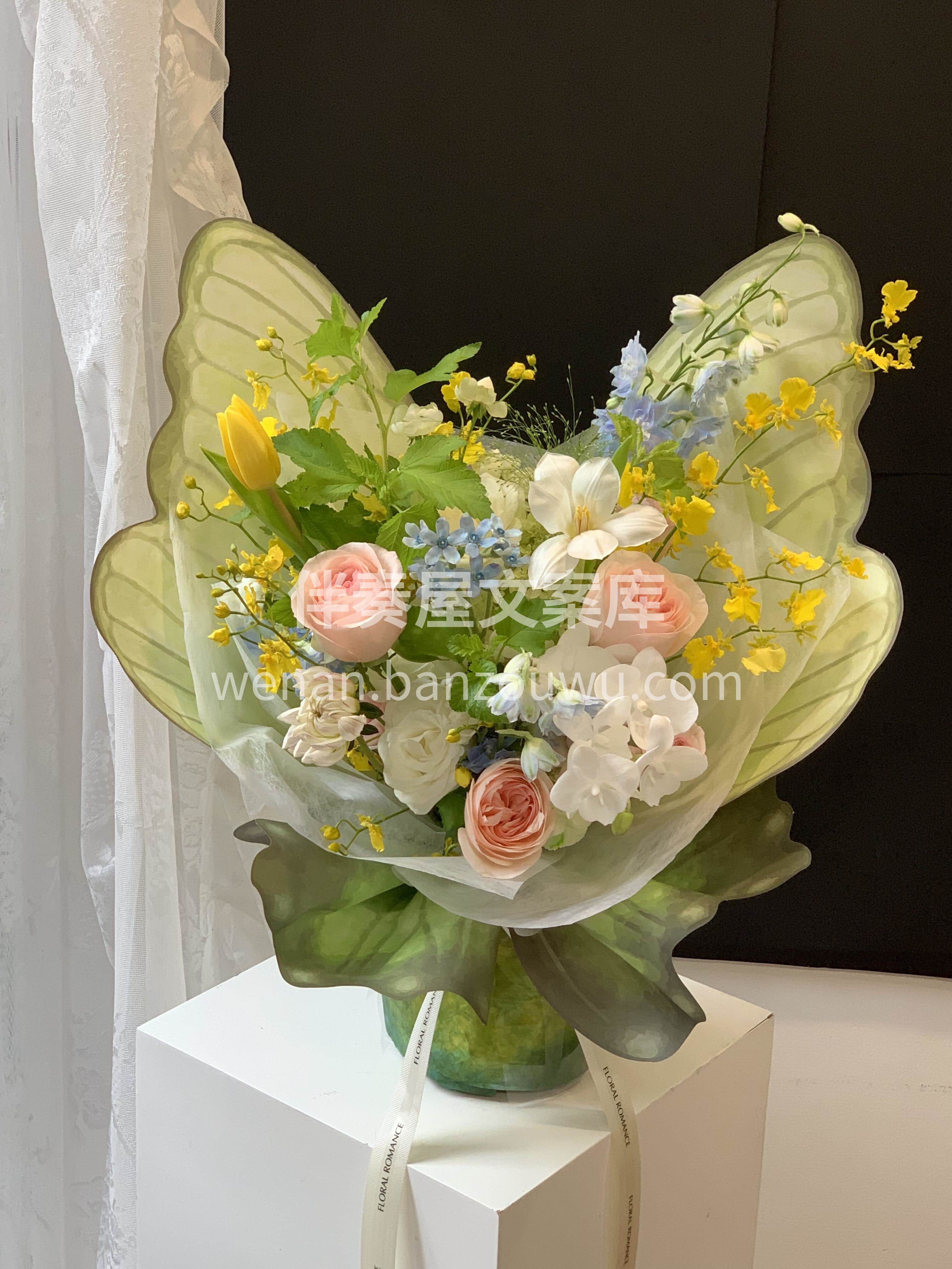 🦋蝴蝶花束 携幸福向你翩跹而来 是绽放的自由与灵动🫧 是舒展 配图1