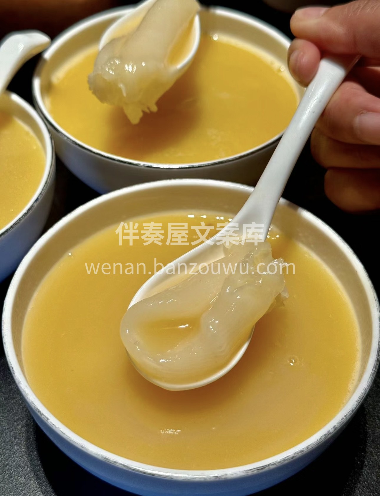 花胶鸡火锅，是美食界的黄金搭档。花胶的弹 配图3
