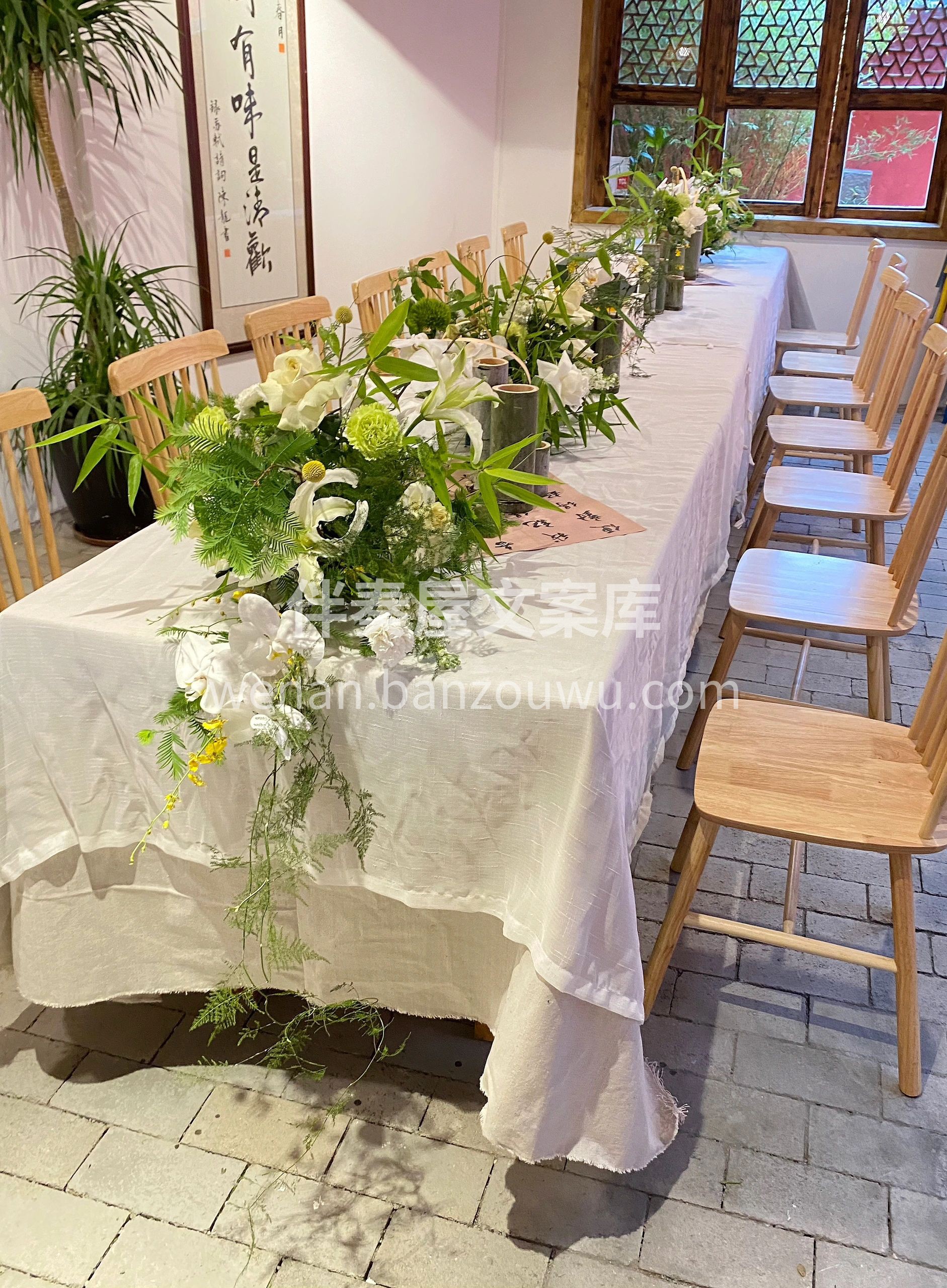 桌花制作🌸 竹子🌿是刻在中国人骨子里的文化 从生活到艺术 通 配图4