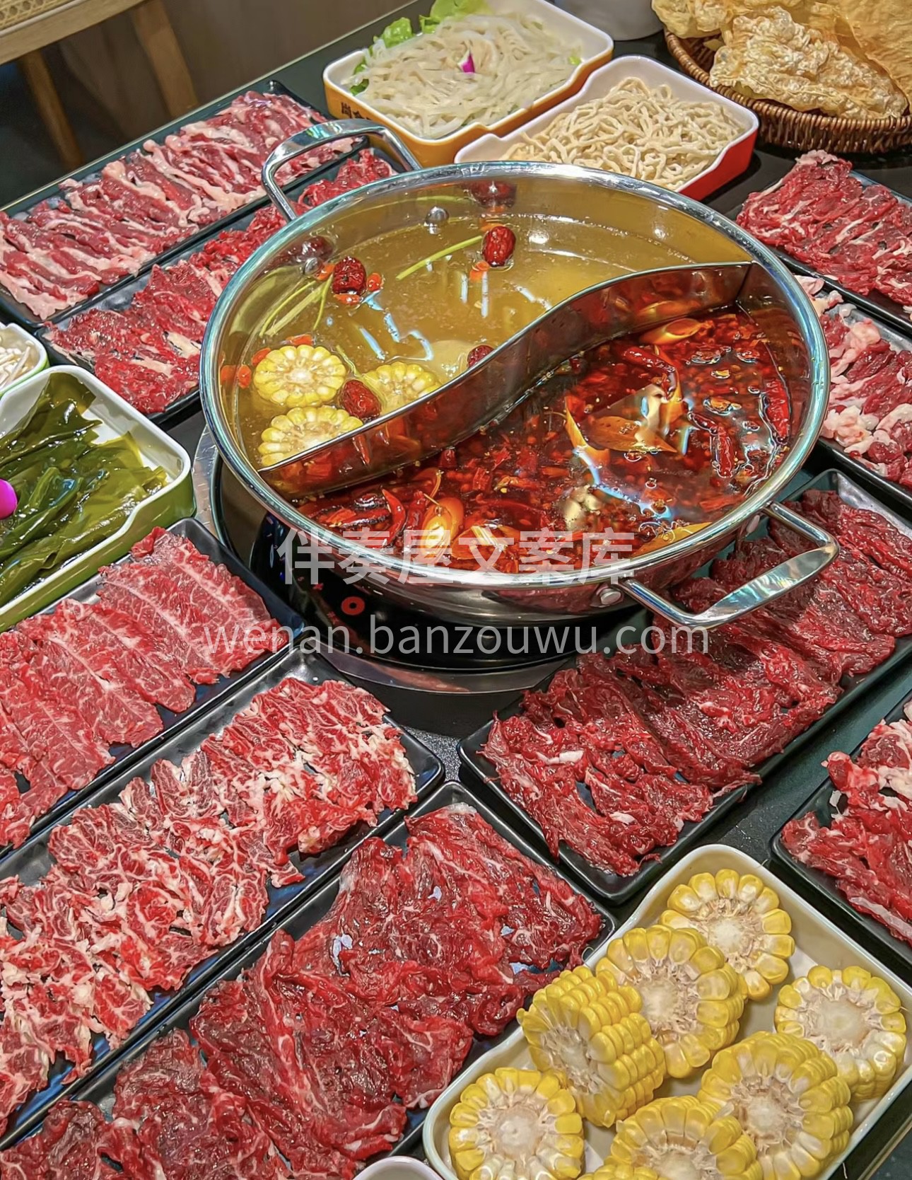 潮汕牛肉火锅，一场鲜美的味蕾盛宴！每一片 配图1