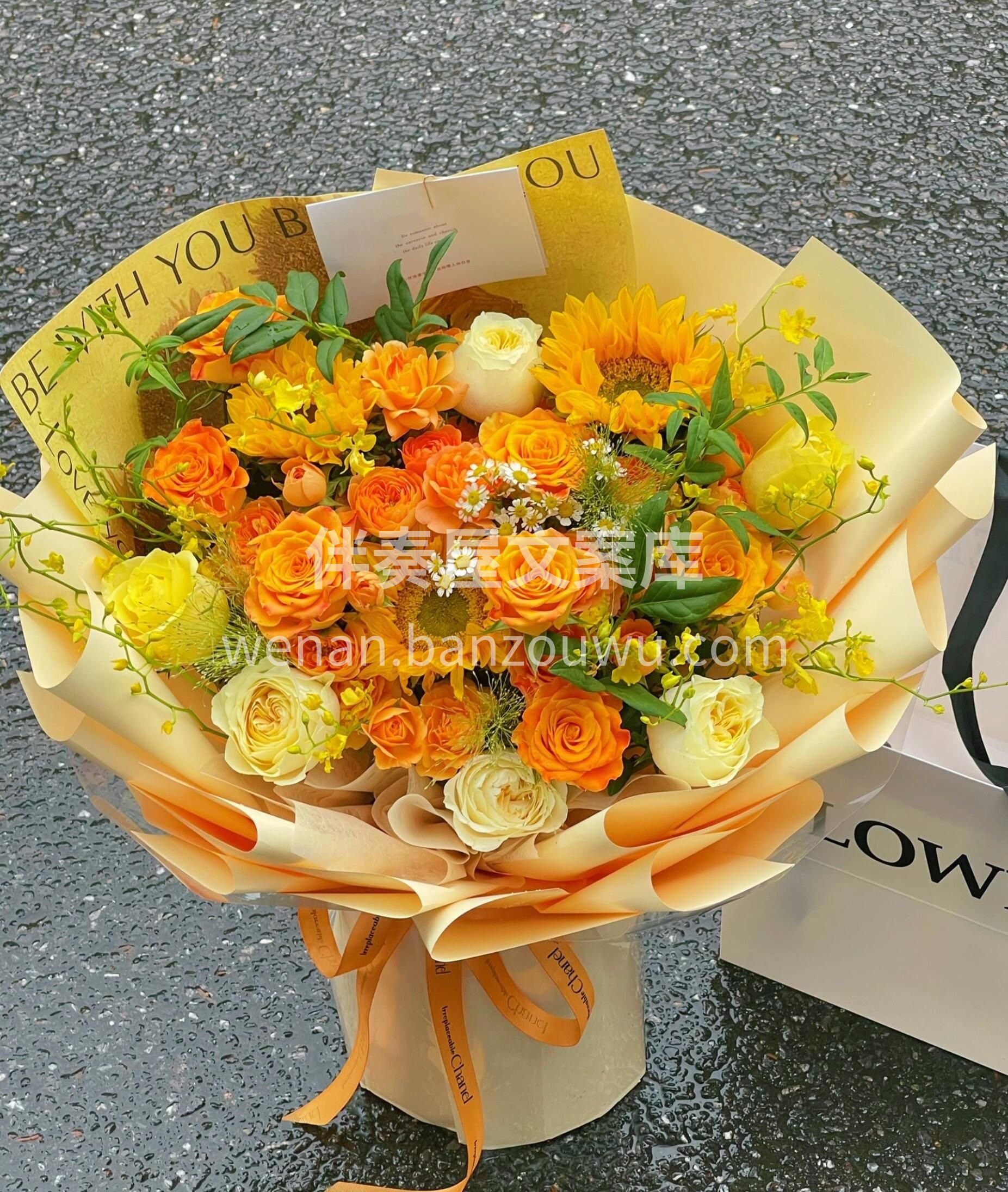 永远阳光☀️勇敢的向日葵🌻 跟着光✨追着暖🌼像它般热烈生长  配图2