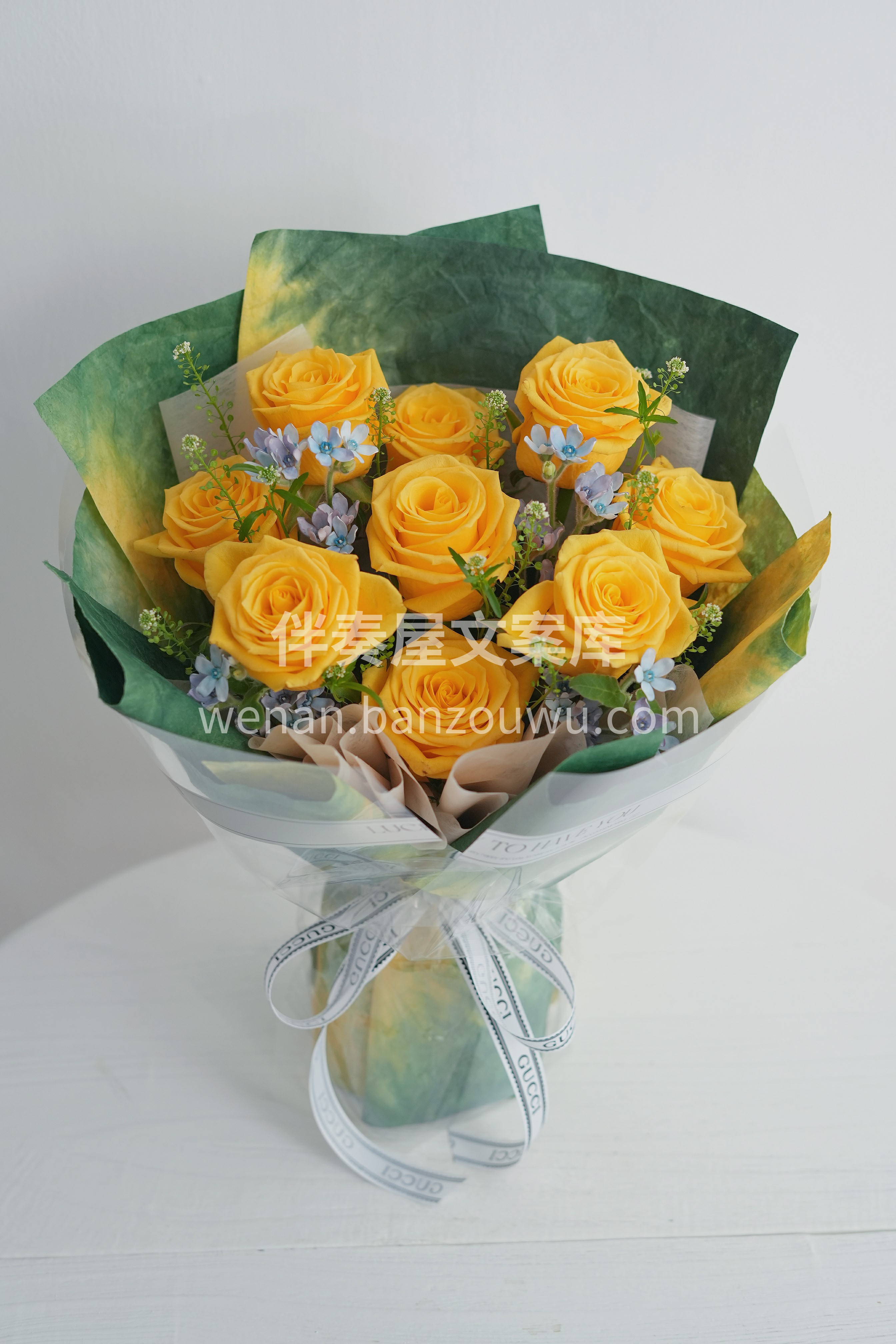 契机玫瑰小花束💐 💛一束暖洋洋的见面礼 肆意又明媚✨✨✨ 配图2