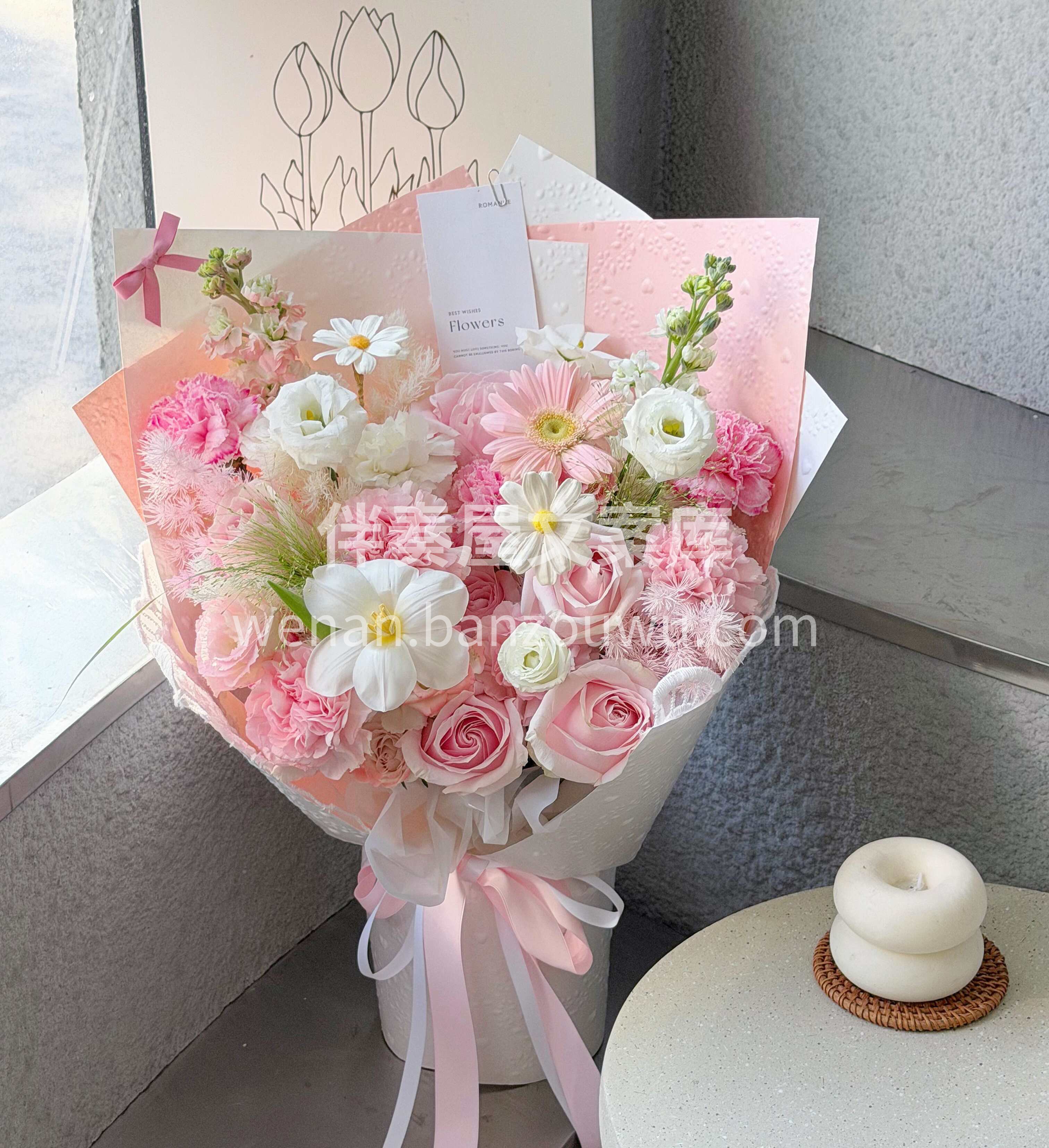 不用刻意营造🌸 自带高级氛围感的粉色混搭 配图1