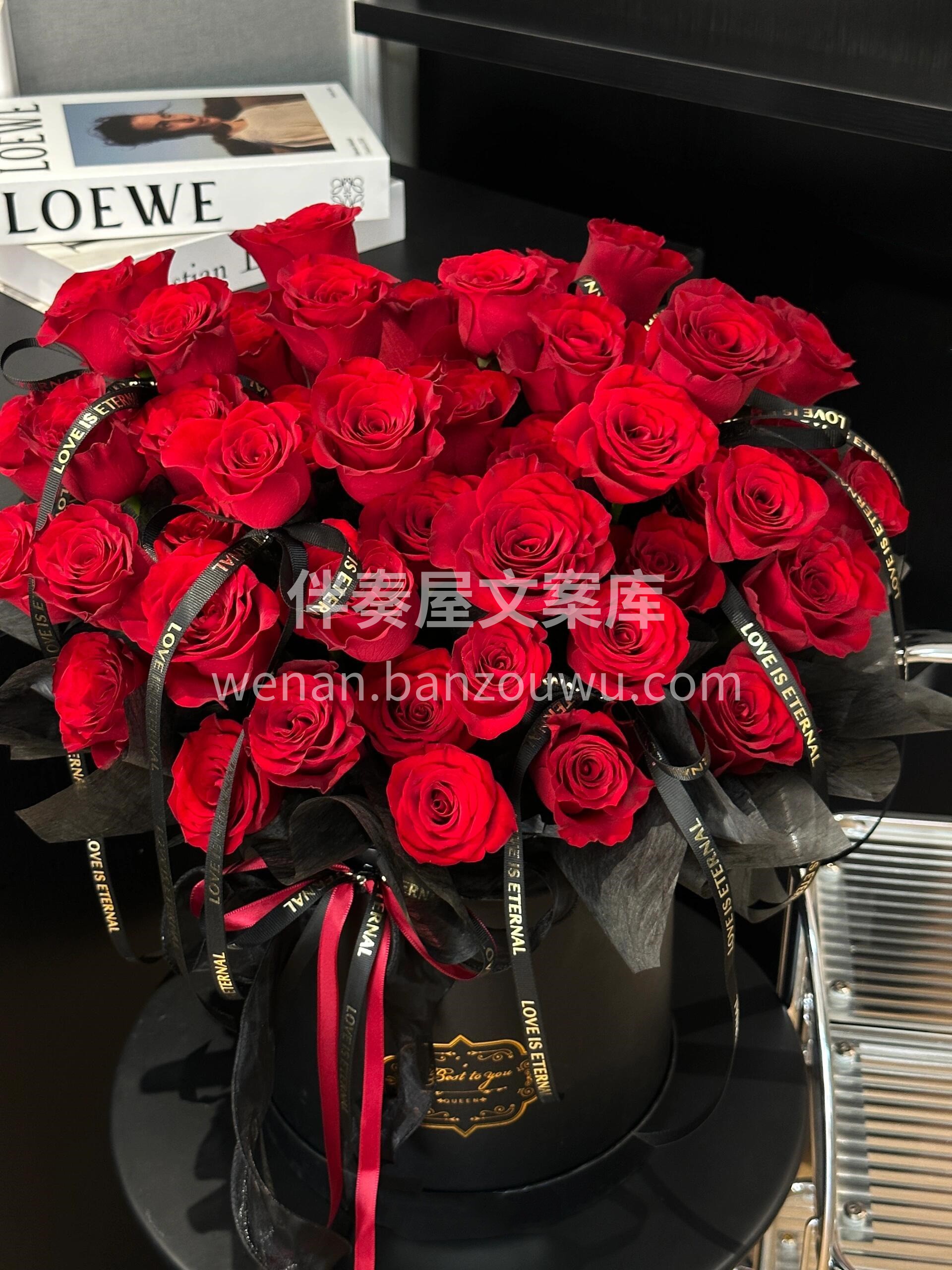 🌹红玫瑰抱抱桶 浪漫的不是花🌼 而是千方 配图2